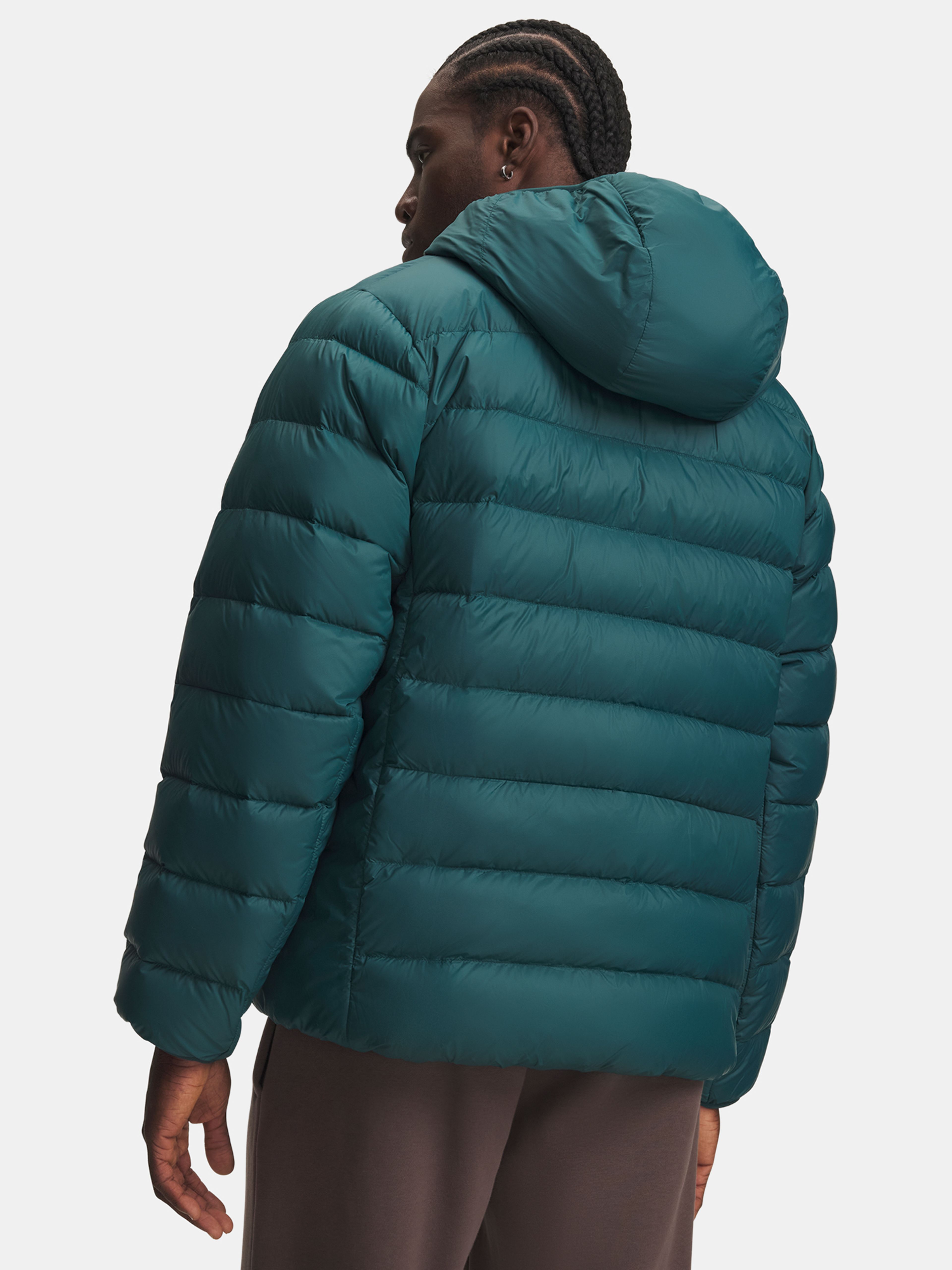 Férfi dzseki Under Armour LEGEND DOWN HOODED JACKET - 002