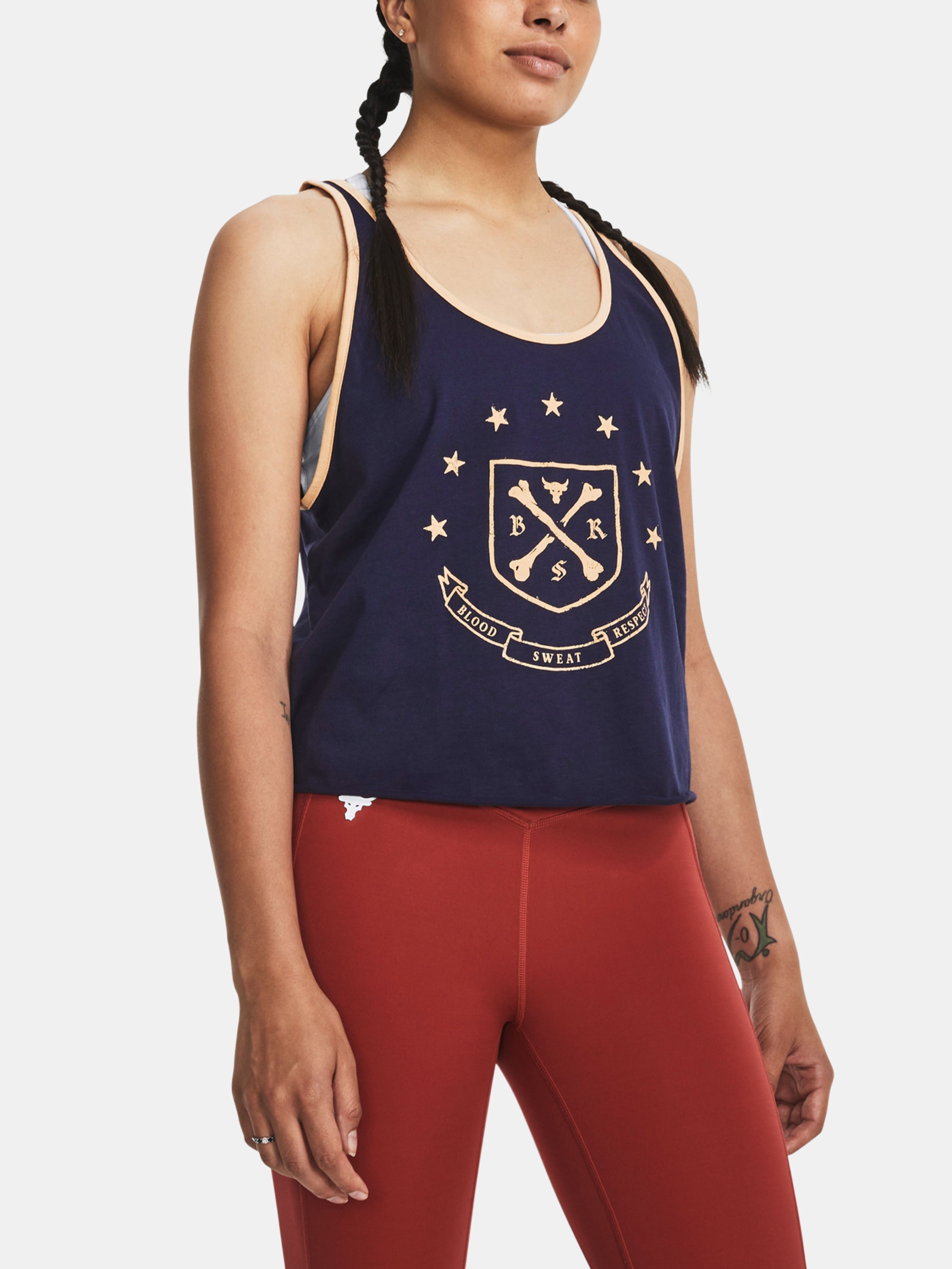 Ženska majica brez rokavov Under Armour Pjt Rck Q3 Arena Tank