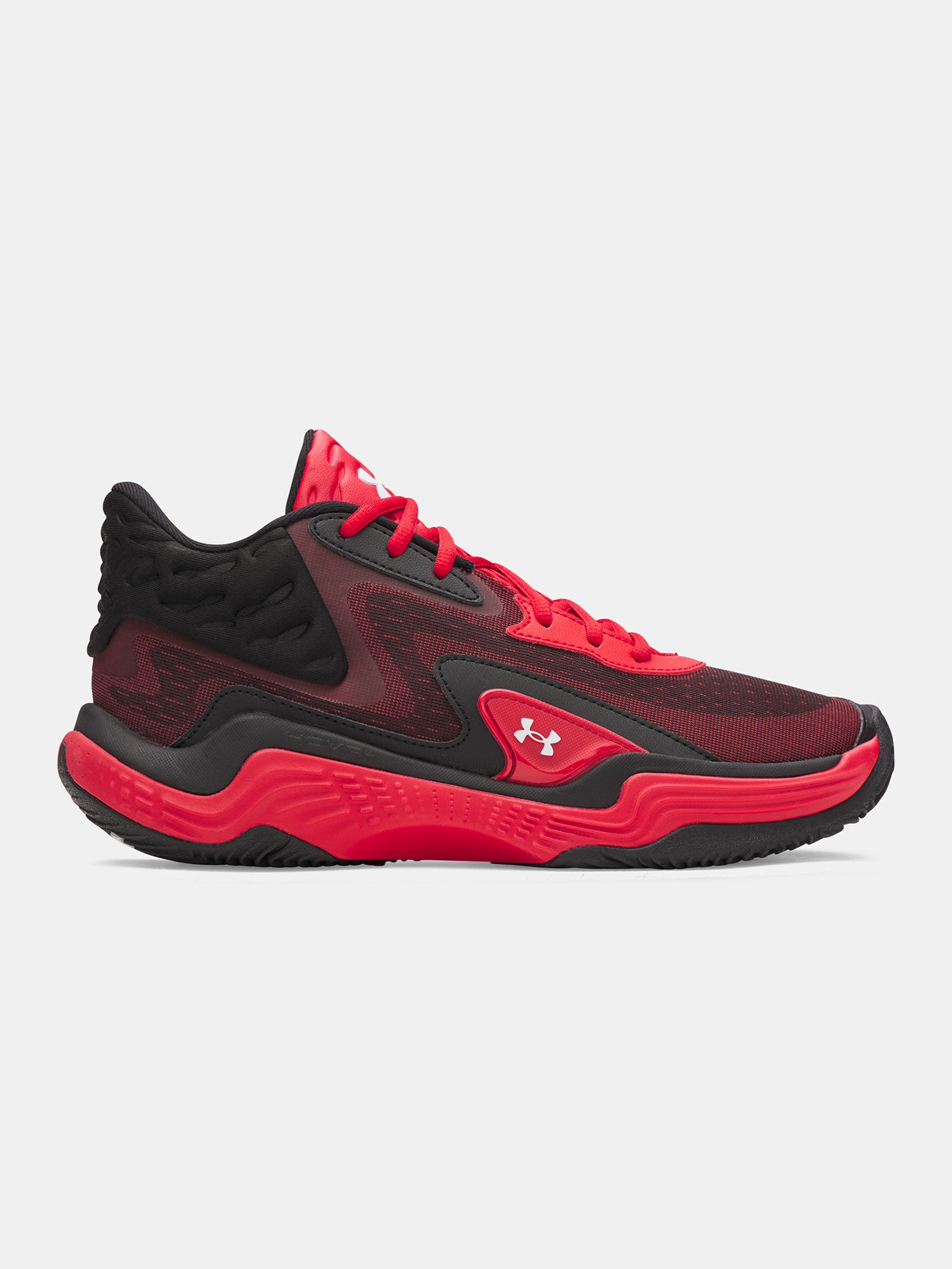 Unisex batai Under Armour UA Spawn 7 Mid-RED