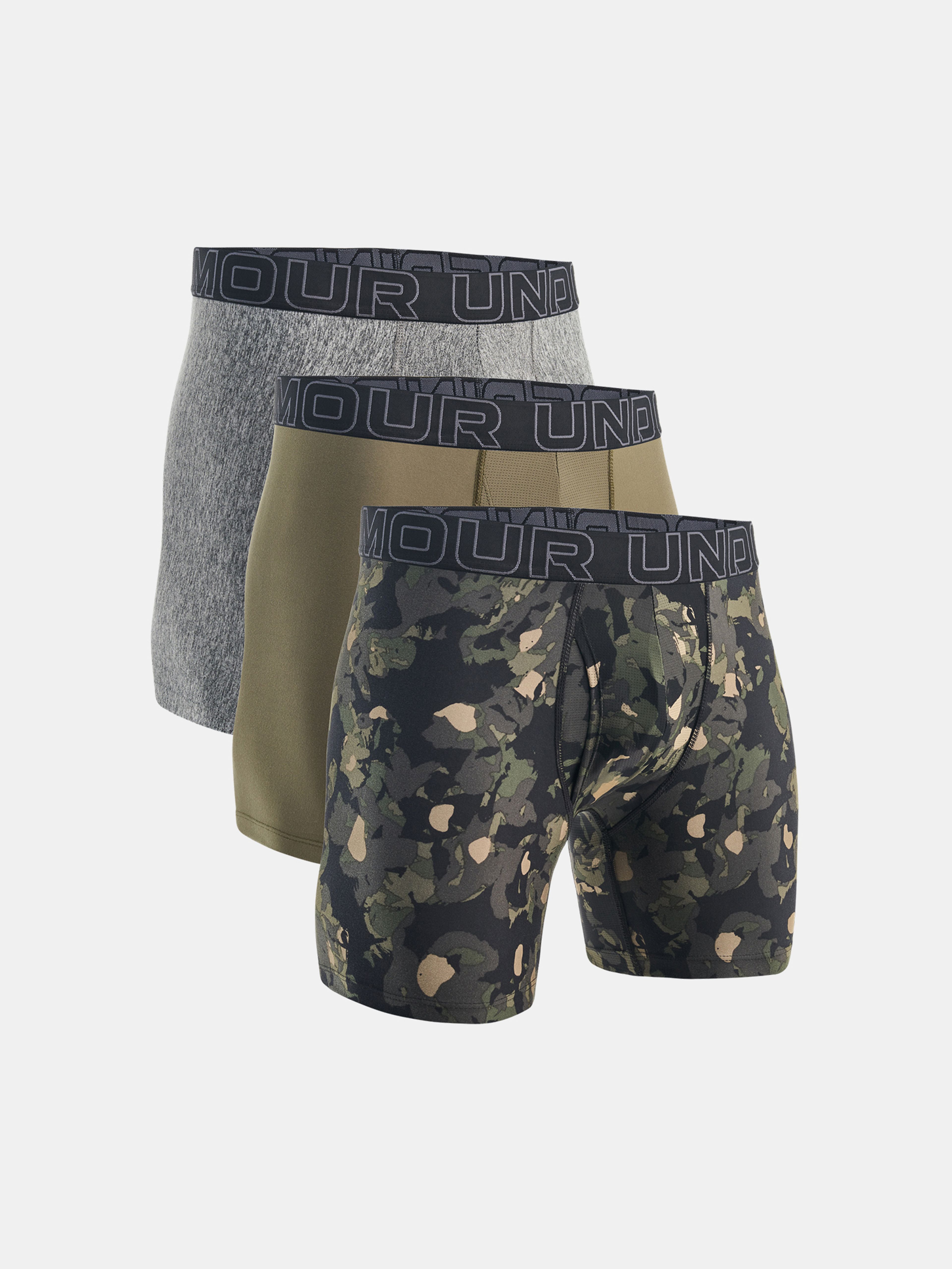 Pánske boxerky Under Armour M UA Perf Tech Nov 6in - 3pk