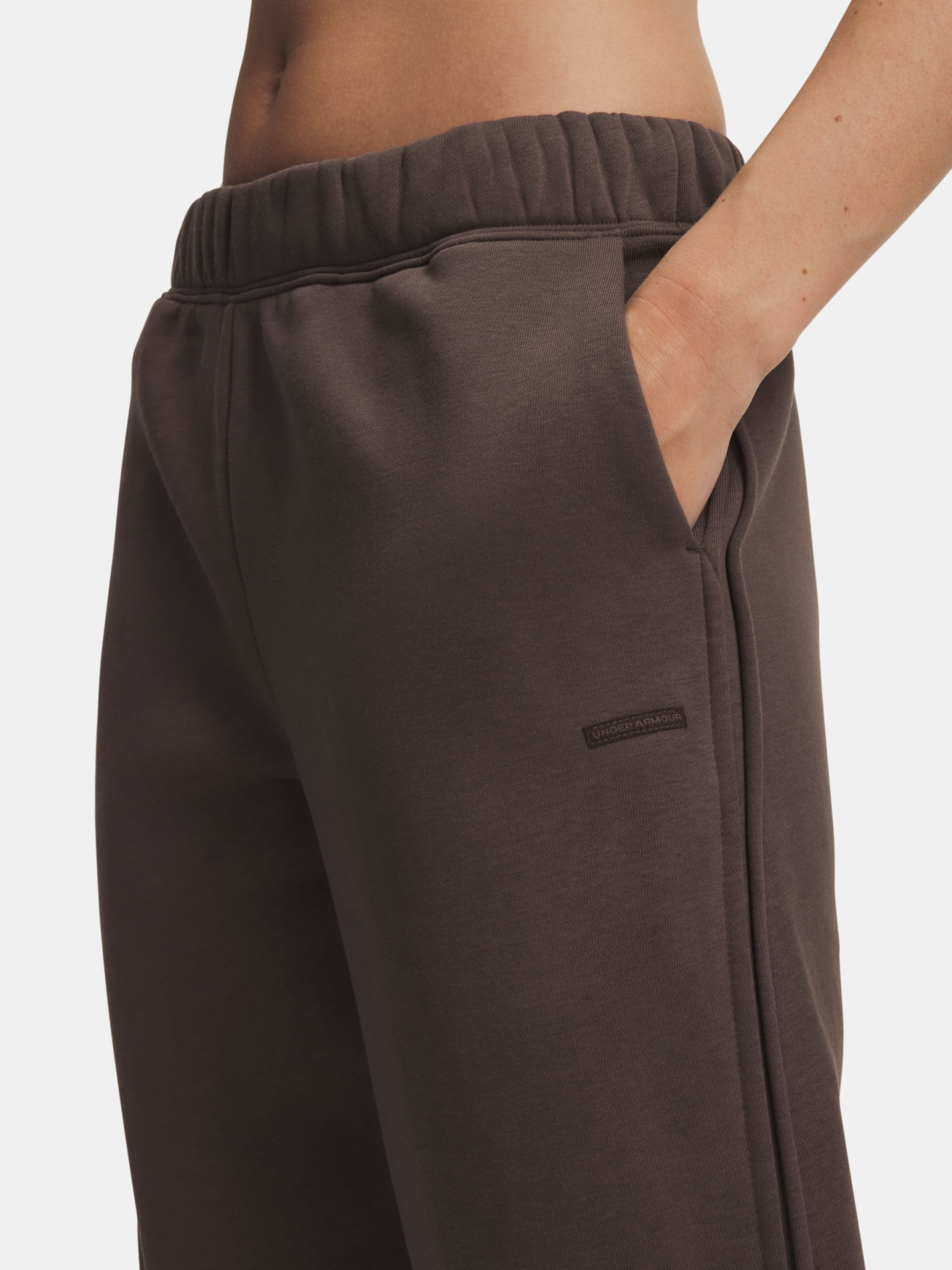 Sieviešu sporta bikses Under Armour Icon Flc Sama Wide Leg - 003