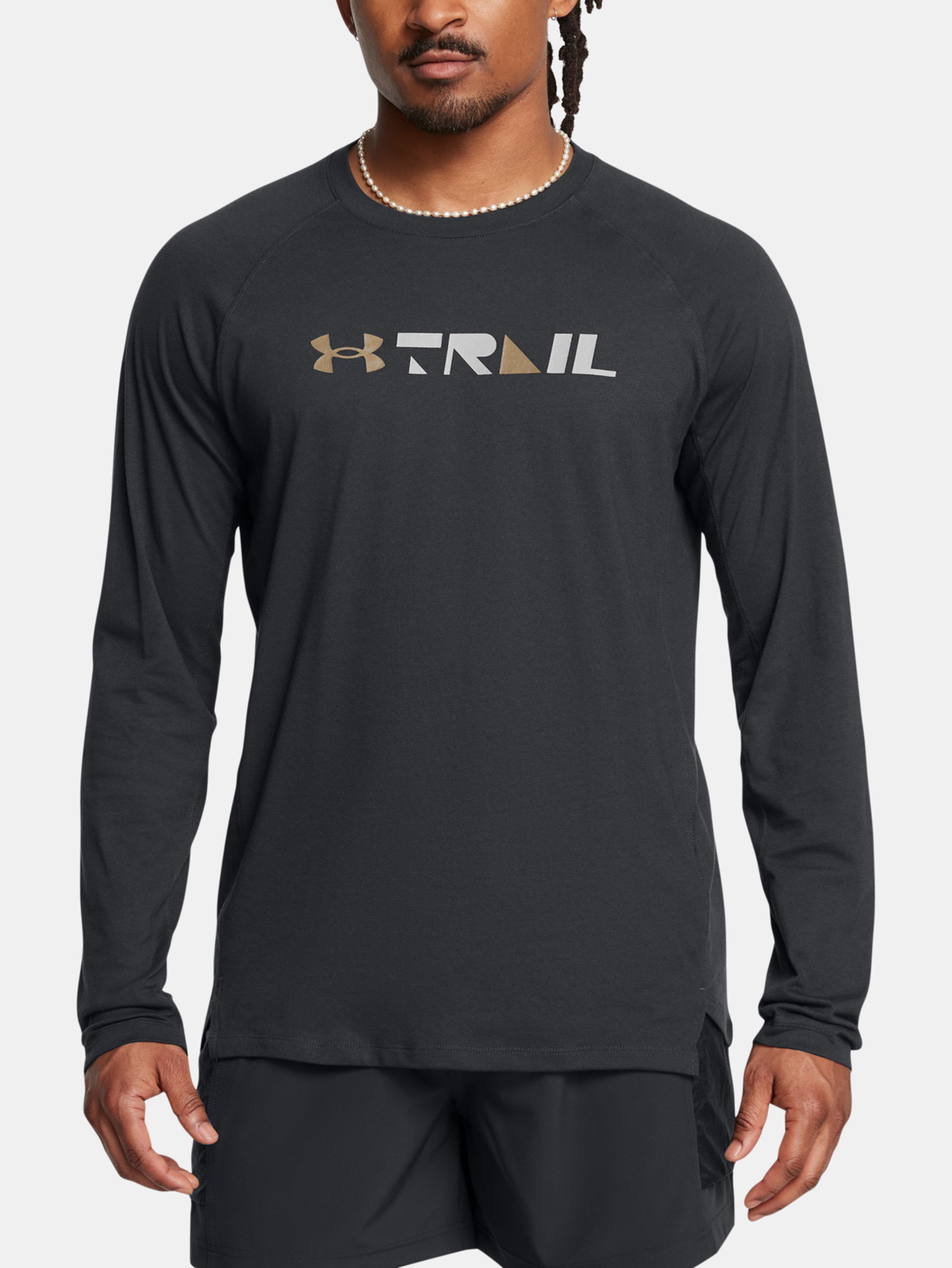 Pánske tričko Under Armour UA TRAIL RUN GRAPHIC LS