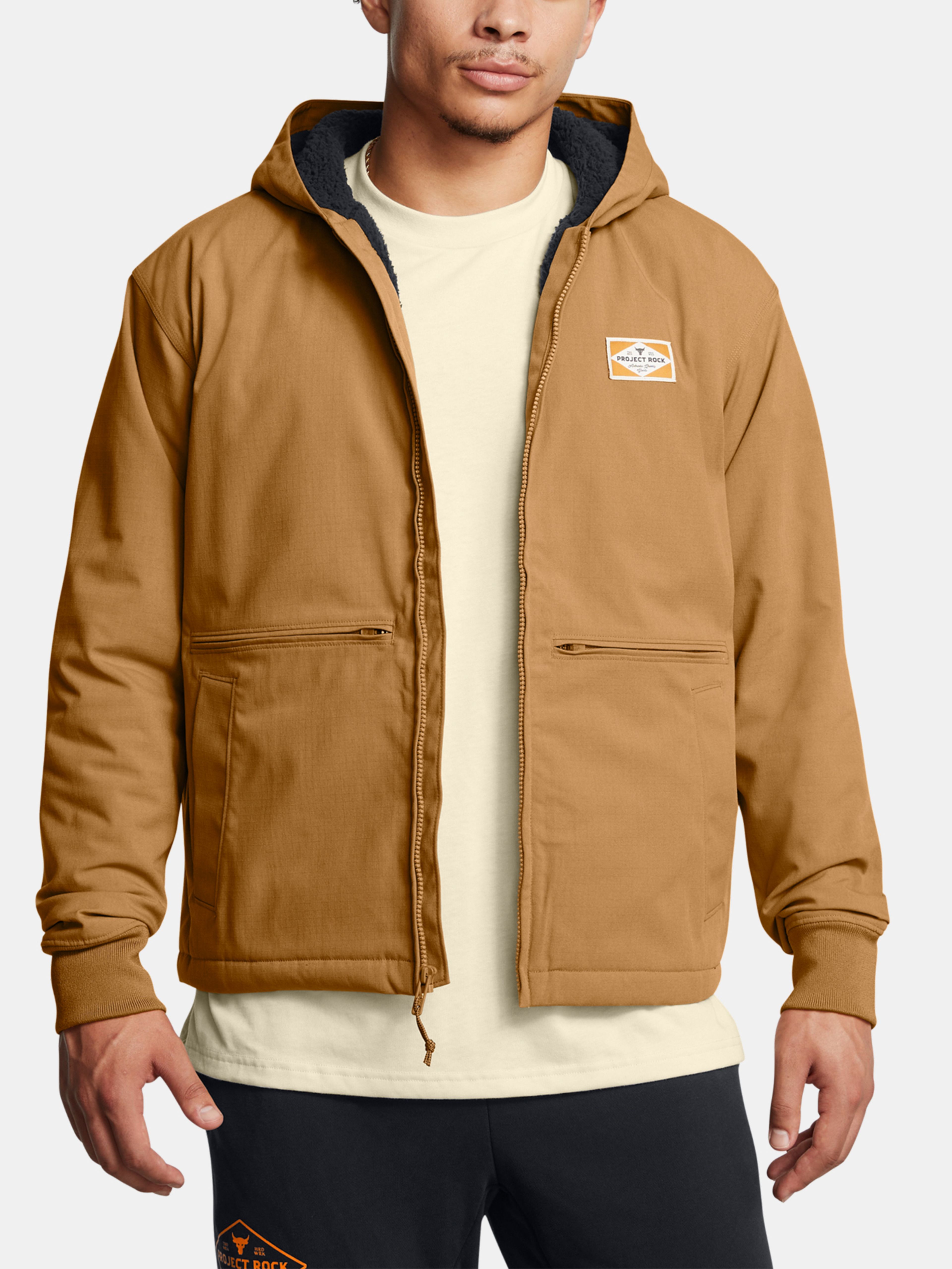 Moška jakna  Under Armour Pjt Rck Work Jacket-YLW