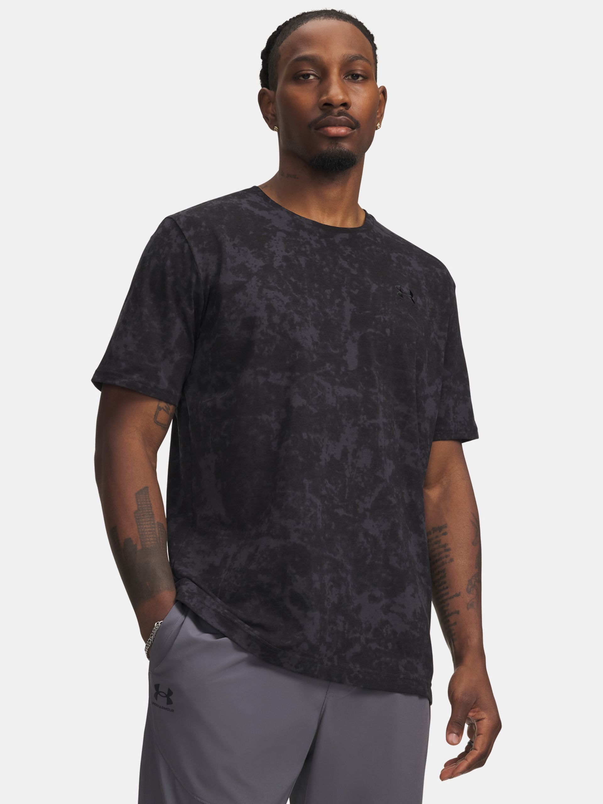 Pánske tričko Under Armour UA M ICON SS NOVELTY - 001