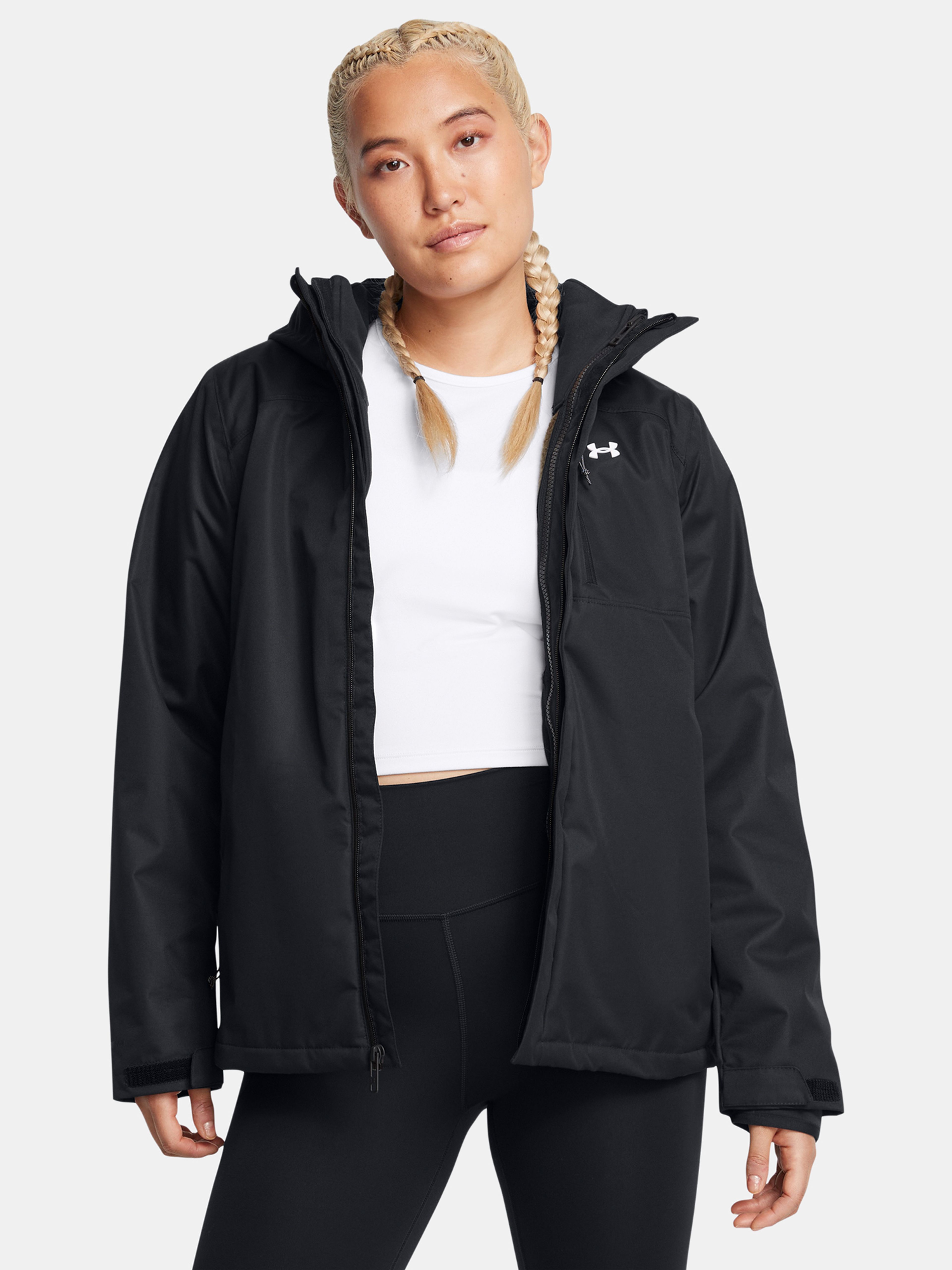 Női dzseki Under Armour W Porter 3-in-1 Jacket - 001
