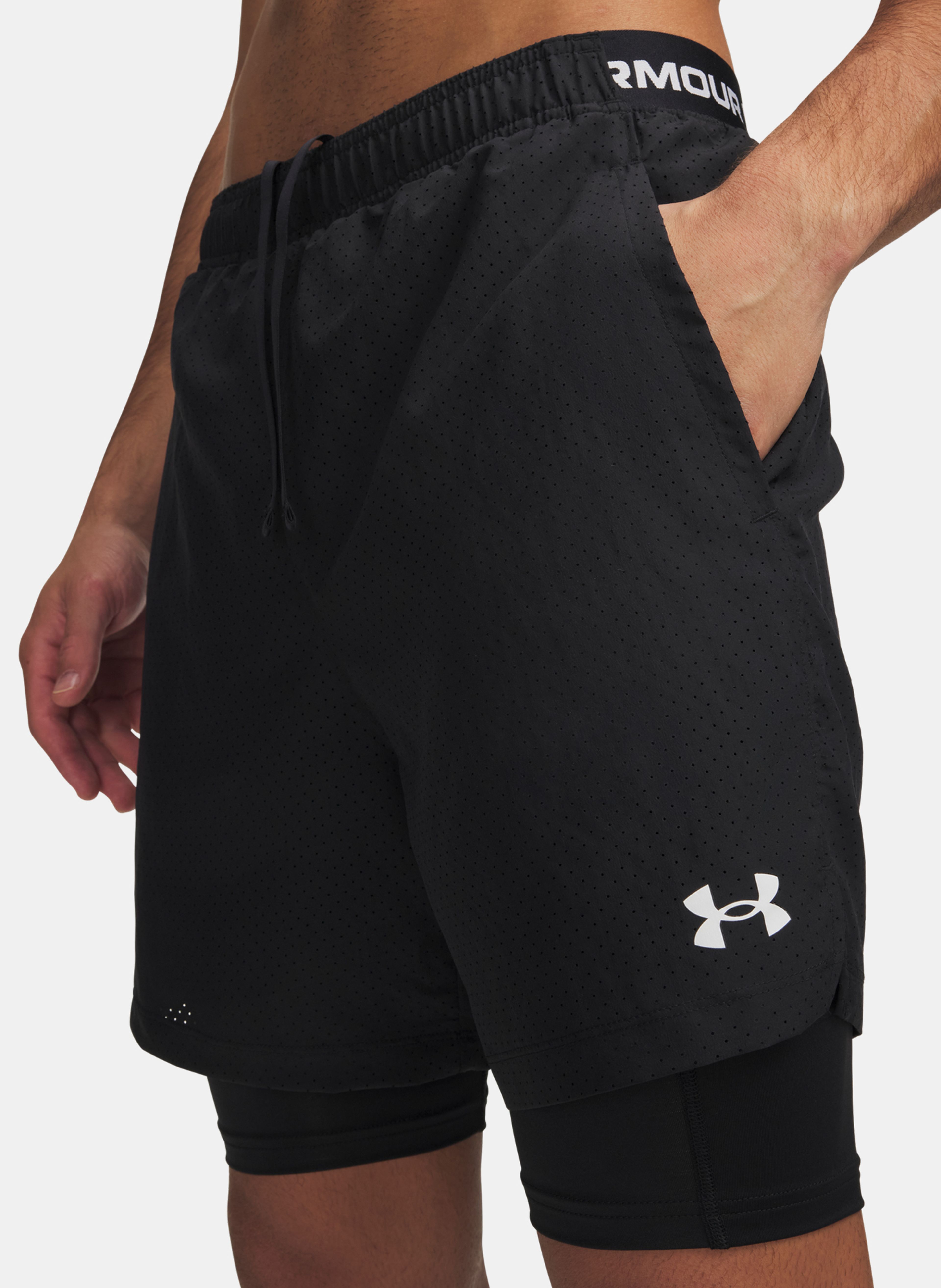 Pánske kraťasy Under Armour UA Vanish Wven Short 2.0 2n1 - 003
