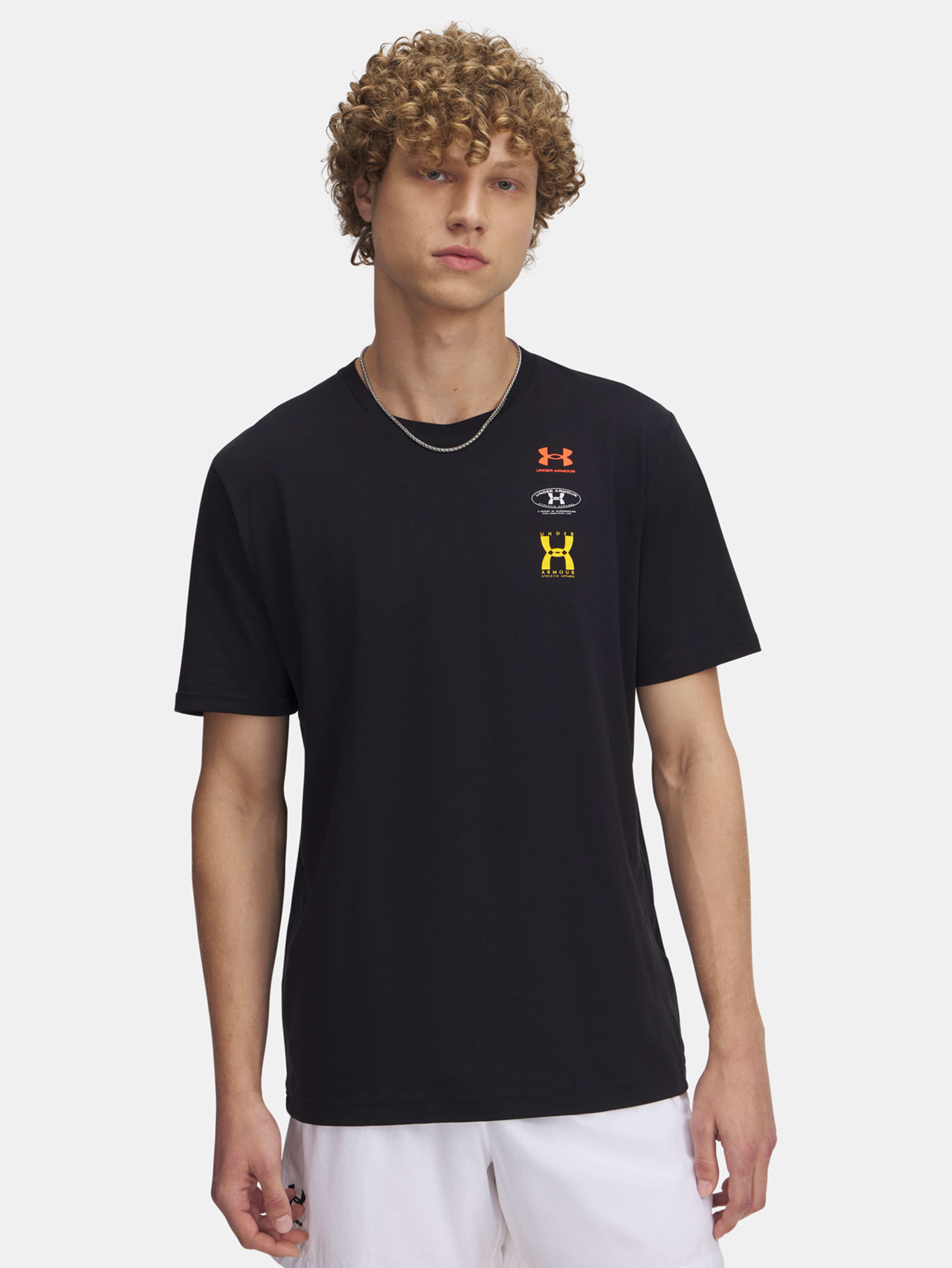 Férfi póló Under Armour UA M 60/40S EVOL LOGO SS