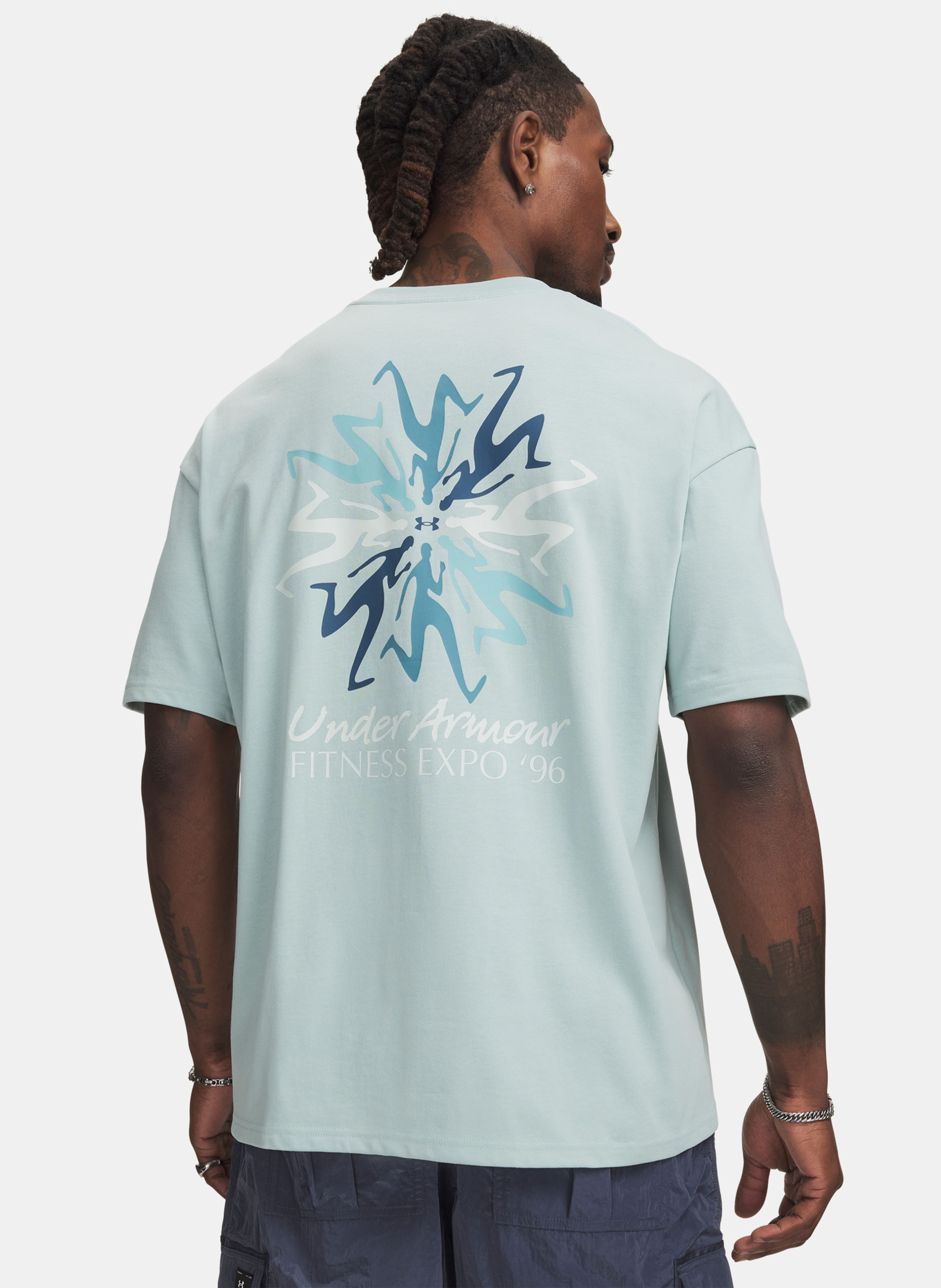 Férfi póló Under Armour UA M HWT FITNESS EXPO SS - 002