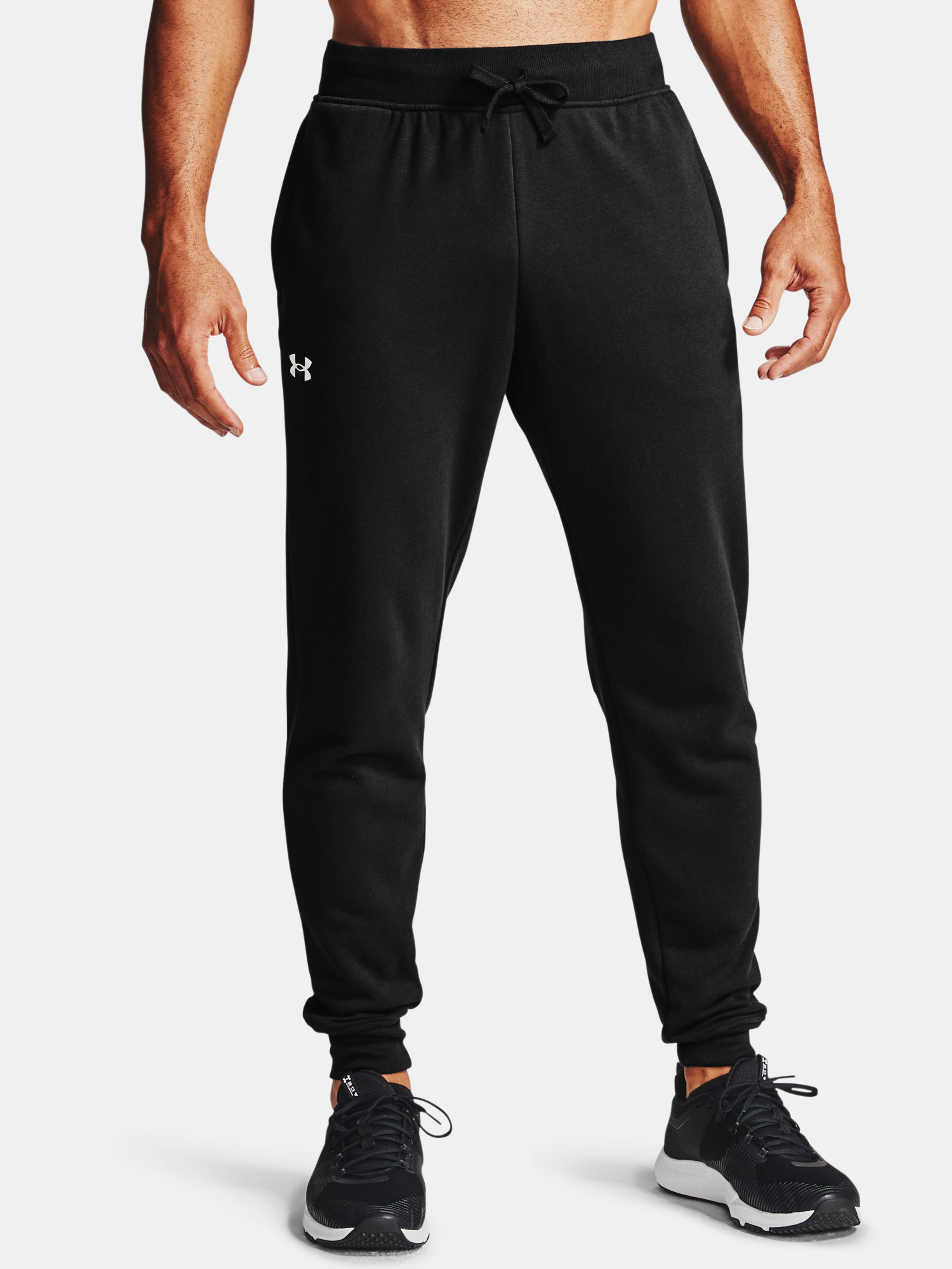 Moške spodnji del trenirke Under Armour Rival Cotton Jogger