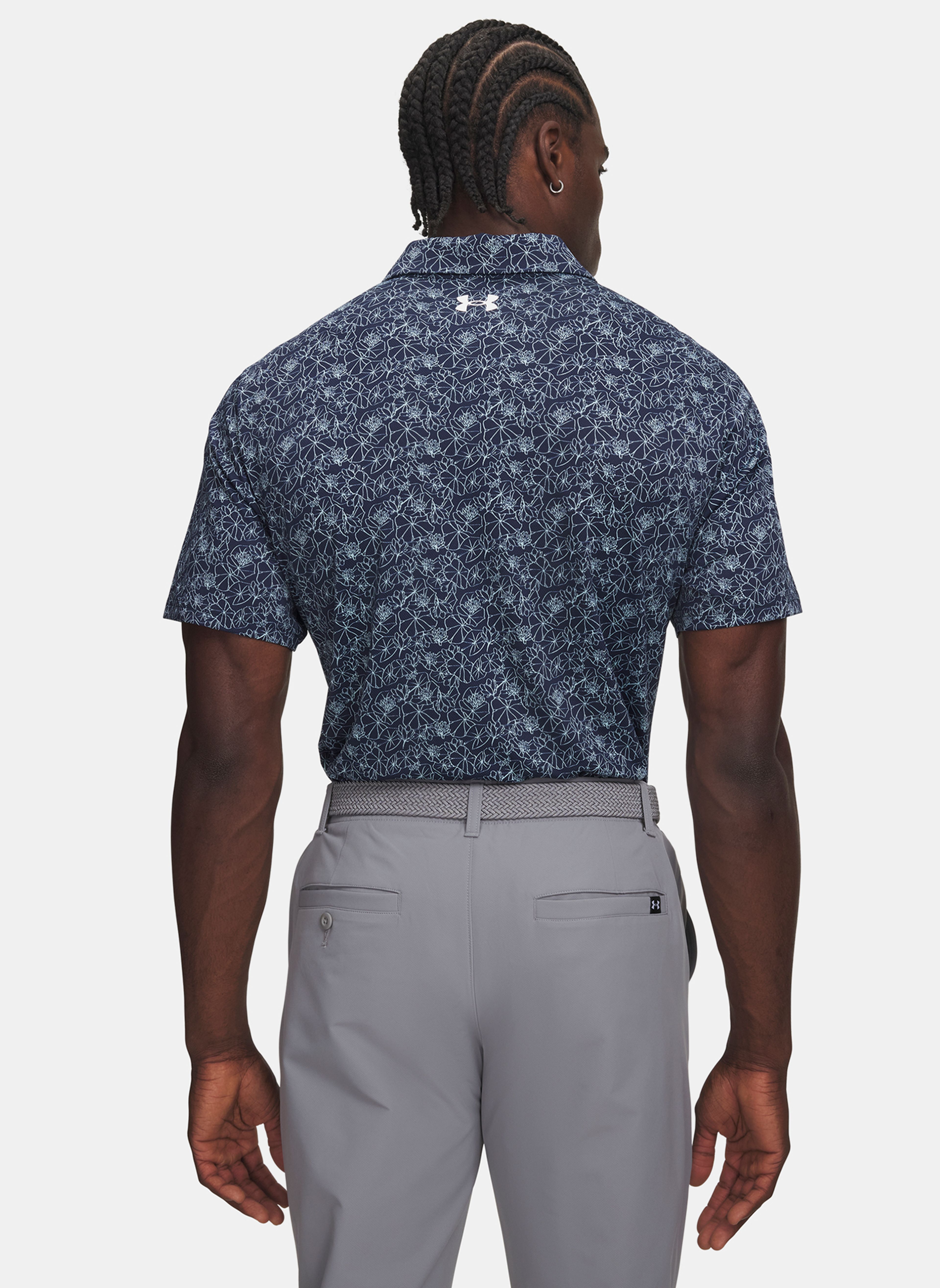 Férfi póló Under Armour UA Matchplay Printed Polo - 002