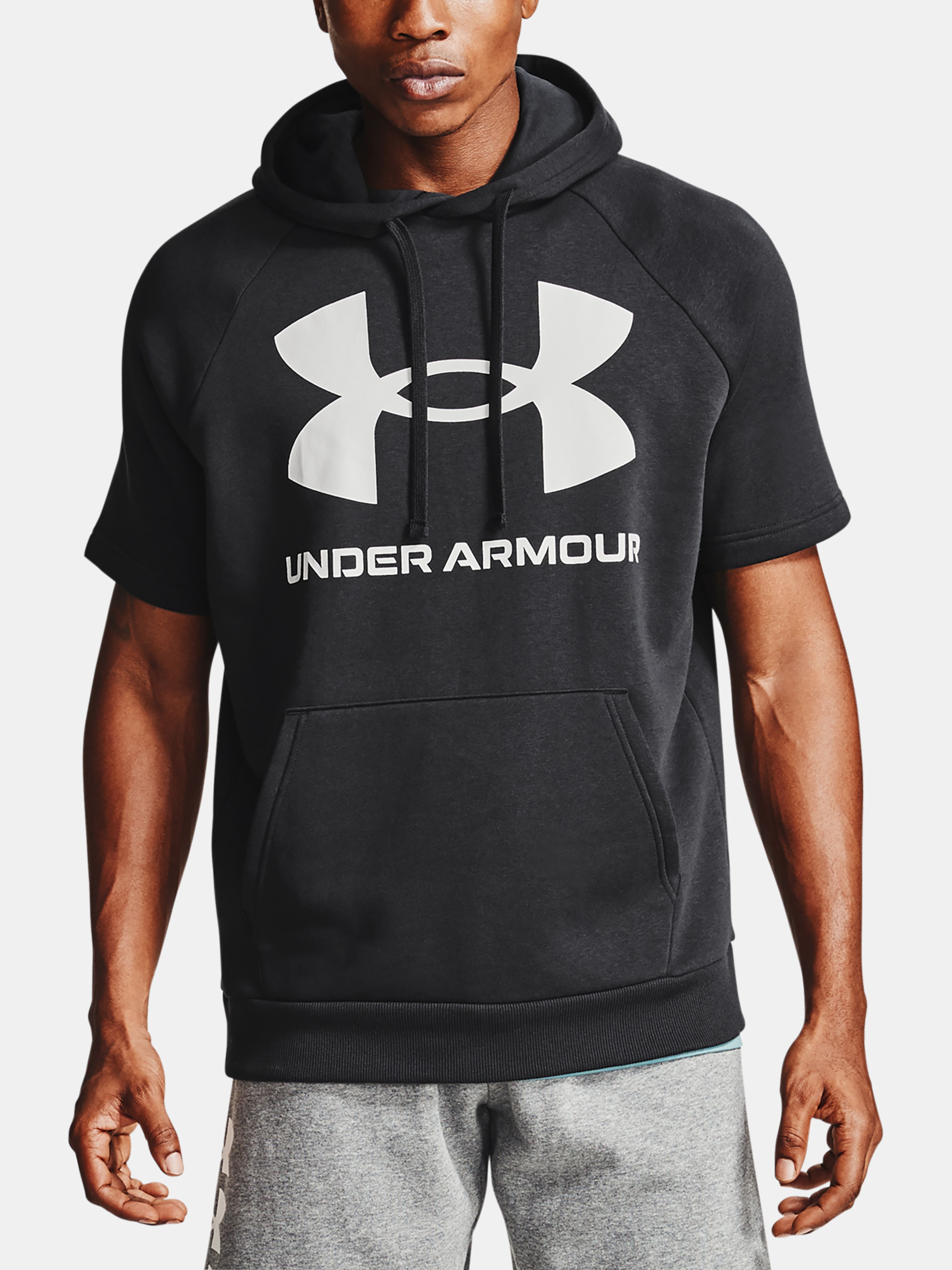 Férfi felső Under Armour Rival Flc Big Logo SS HD