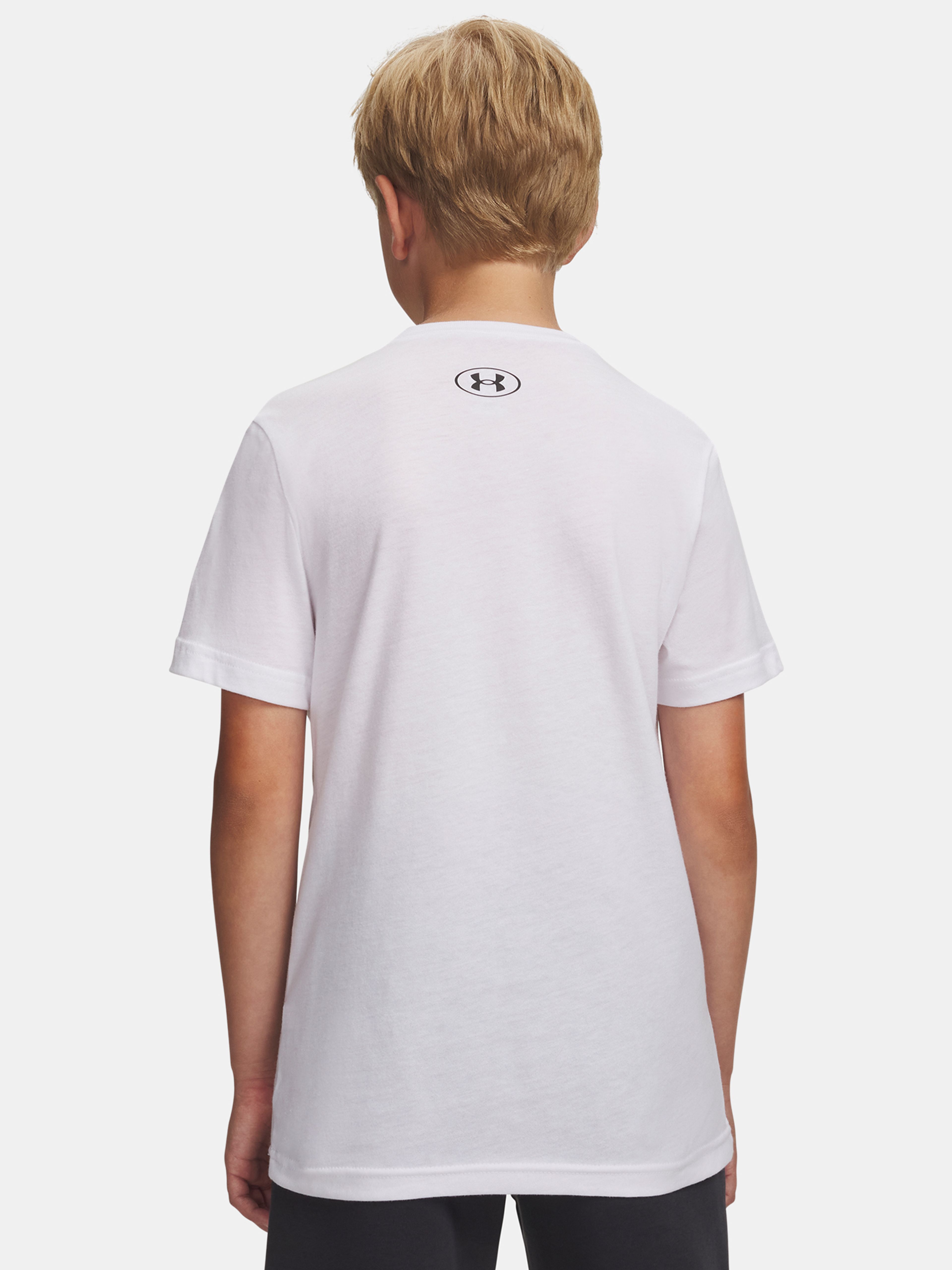 Chlapecké tričko Under Armour UA B PATCH PACK WM SS - 002