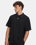 Vyriški marškinėliai Under Armour Terrace SS Jersey-Juoda - 001