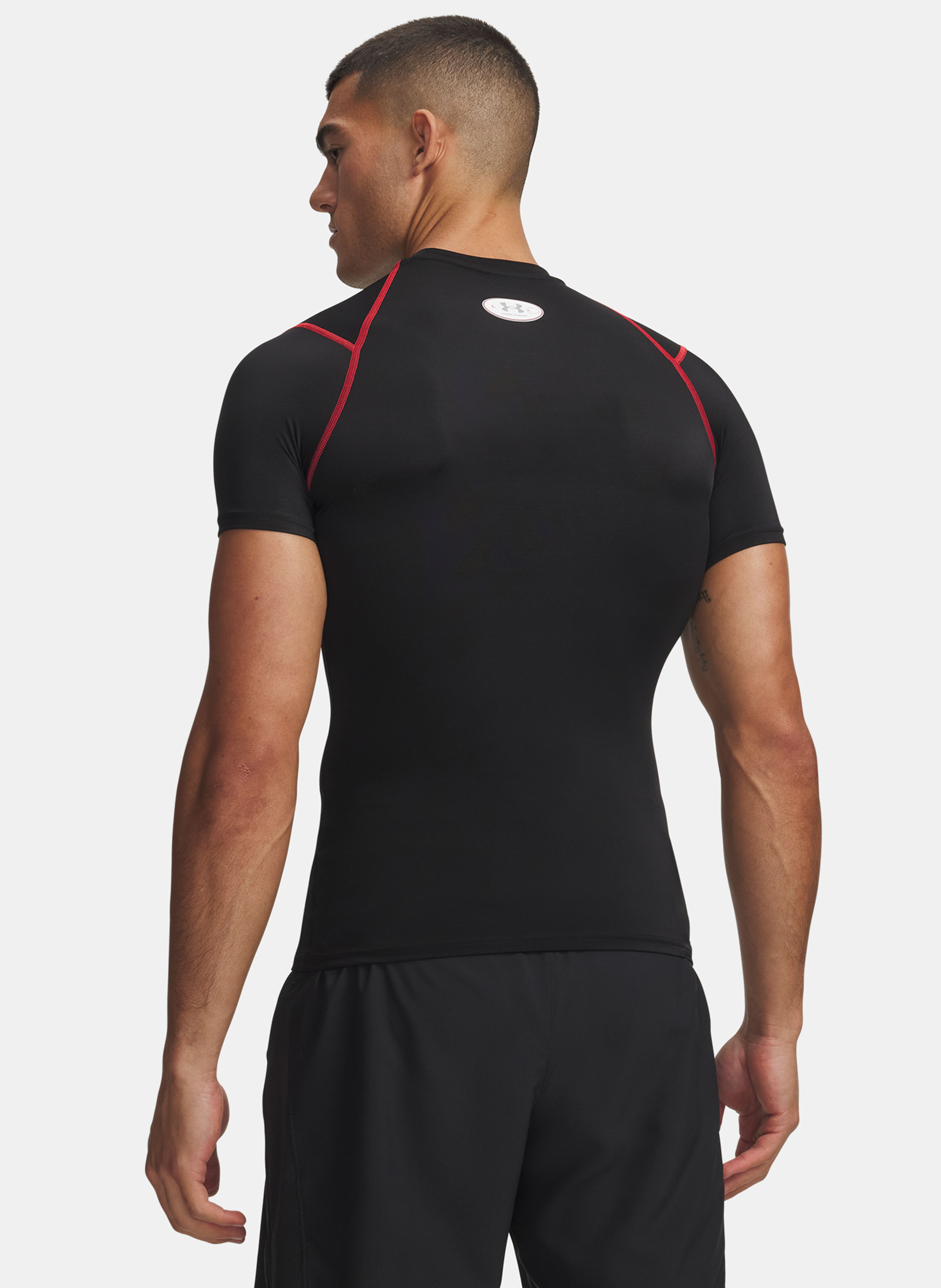 Férfi póló Under Armour UA HG Elite Comp SS - 002