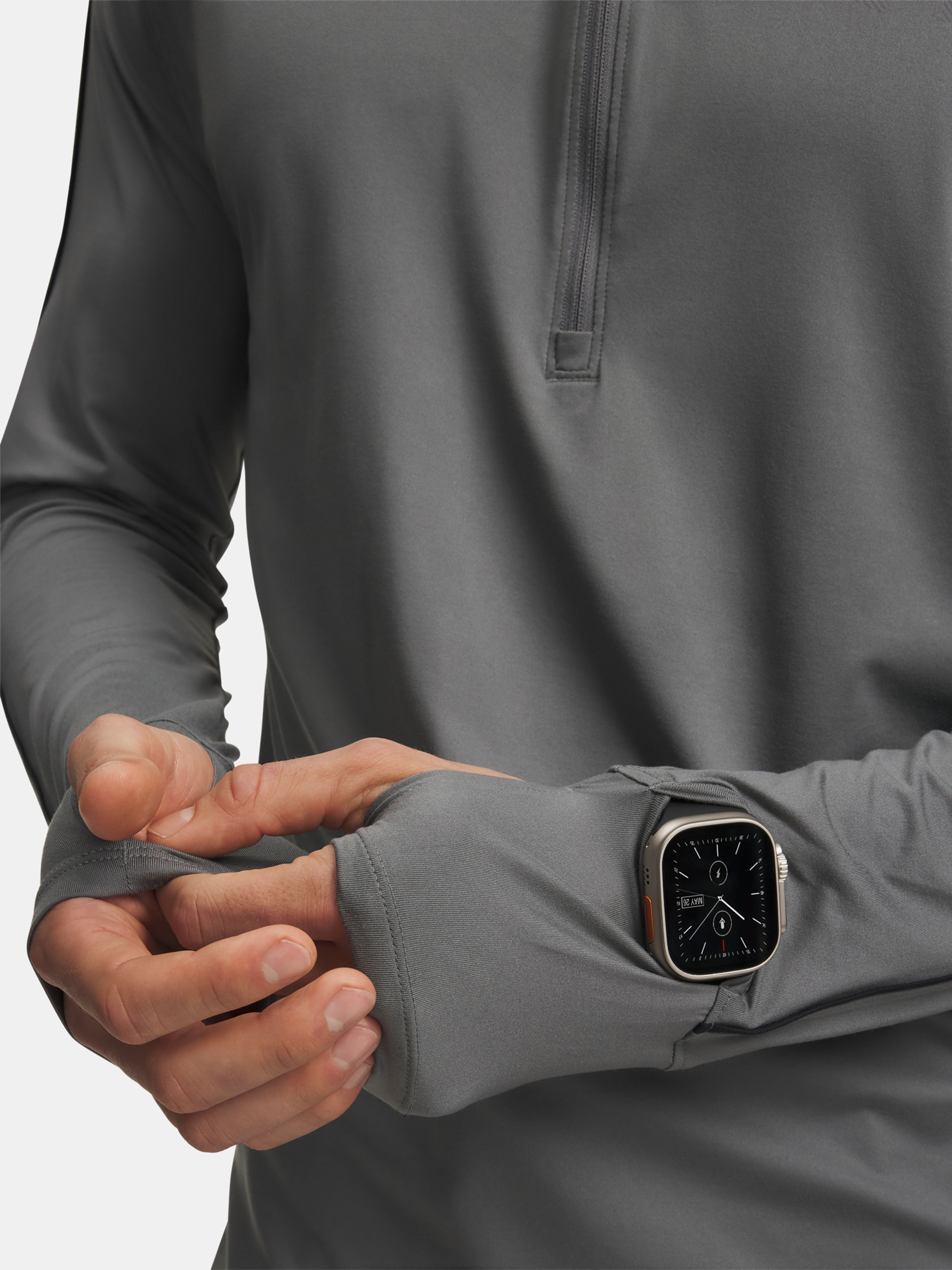 Férfi póló Under Armour UA Velociti Half Zip - 003
