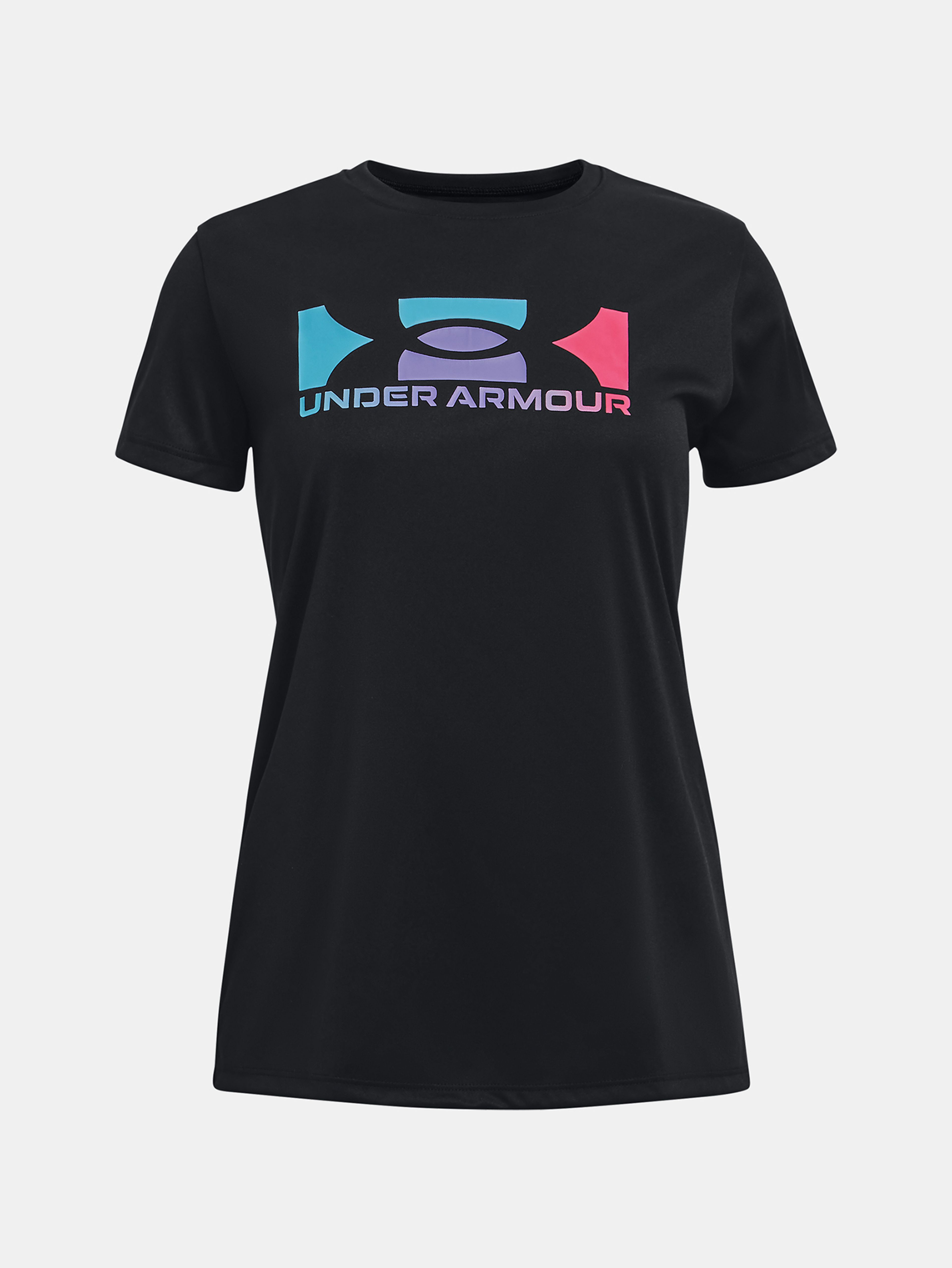 Dievčenské tričko Under Armour Tech Solid SQR BL SSC