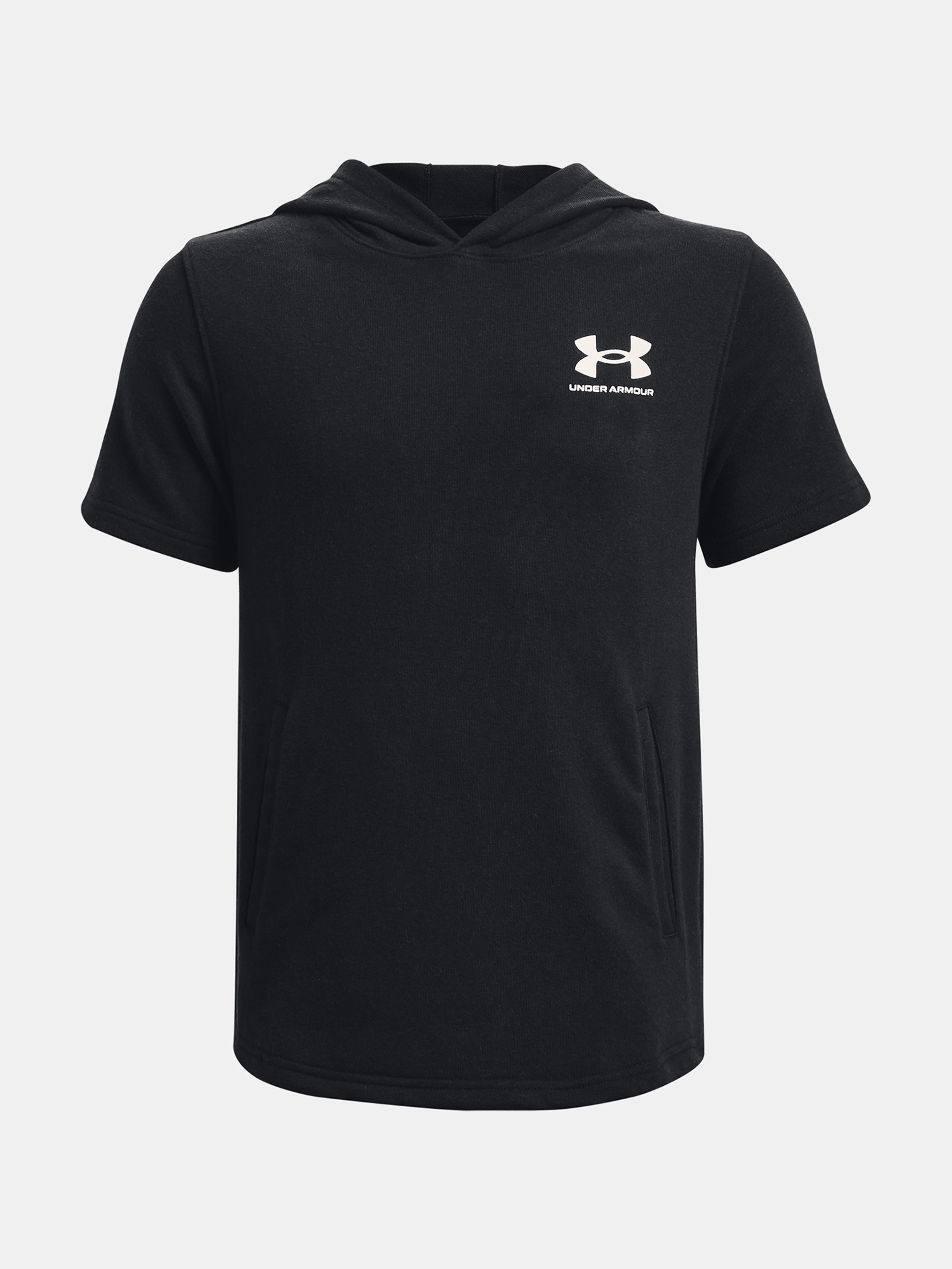 Fiú felső Under Armour UA Rival Terry SS Hoodie