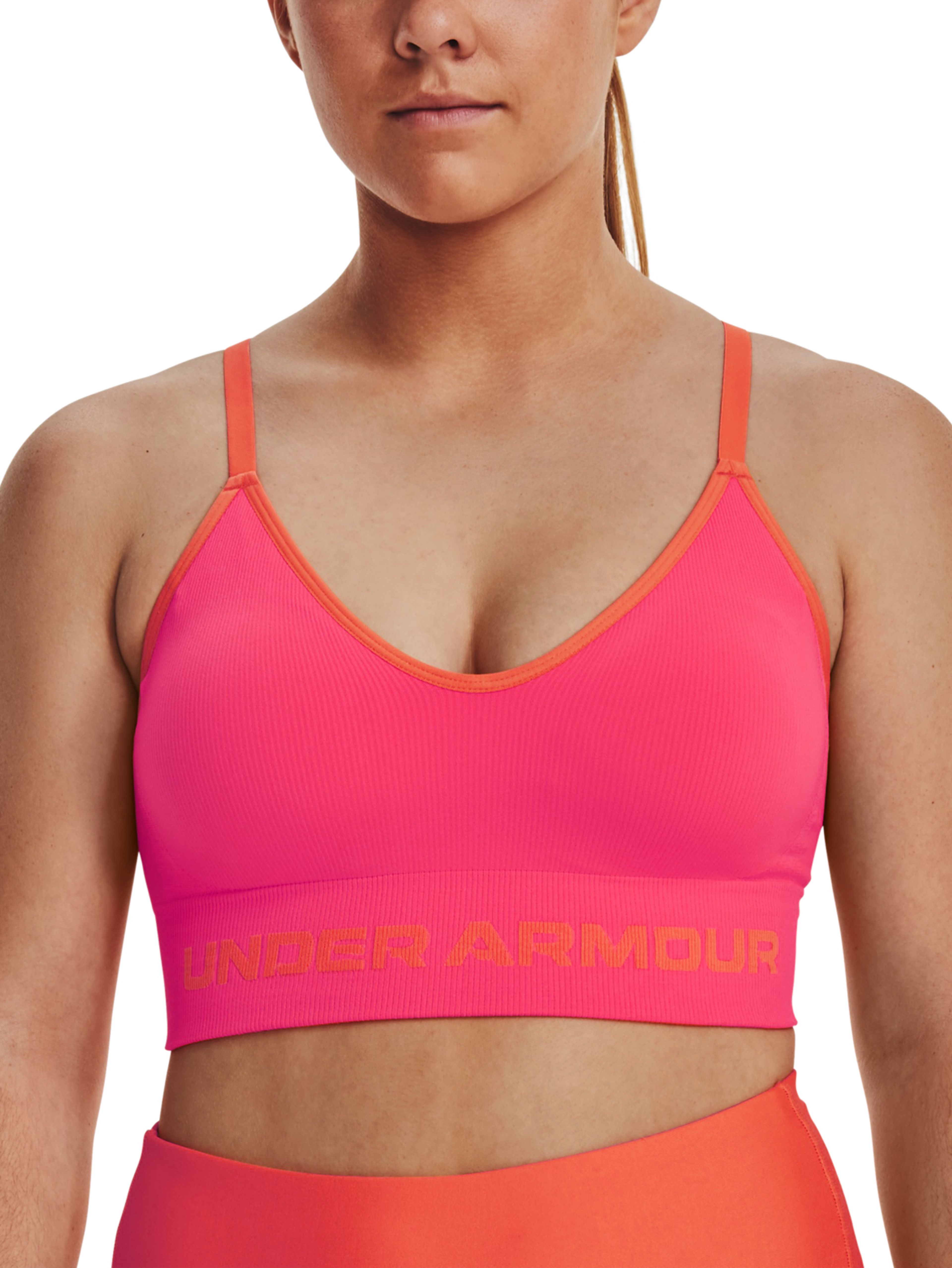 Dámská podprsenka Under Armour UA Seamless Low Long Rib