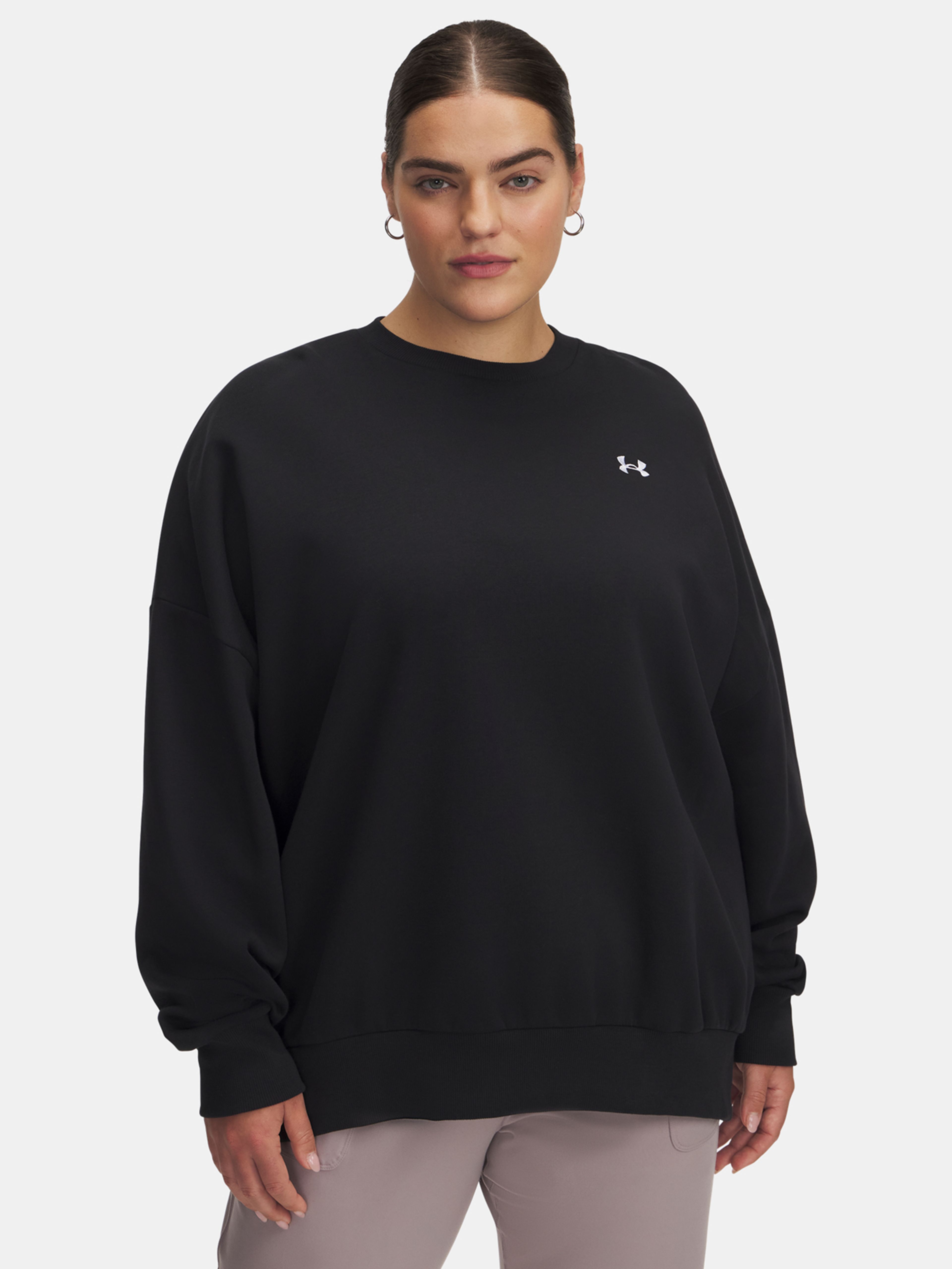 Női felső Under Armour Rival OS Crew&-BLK