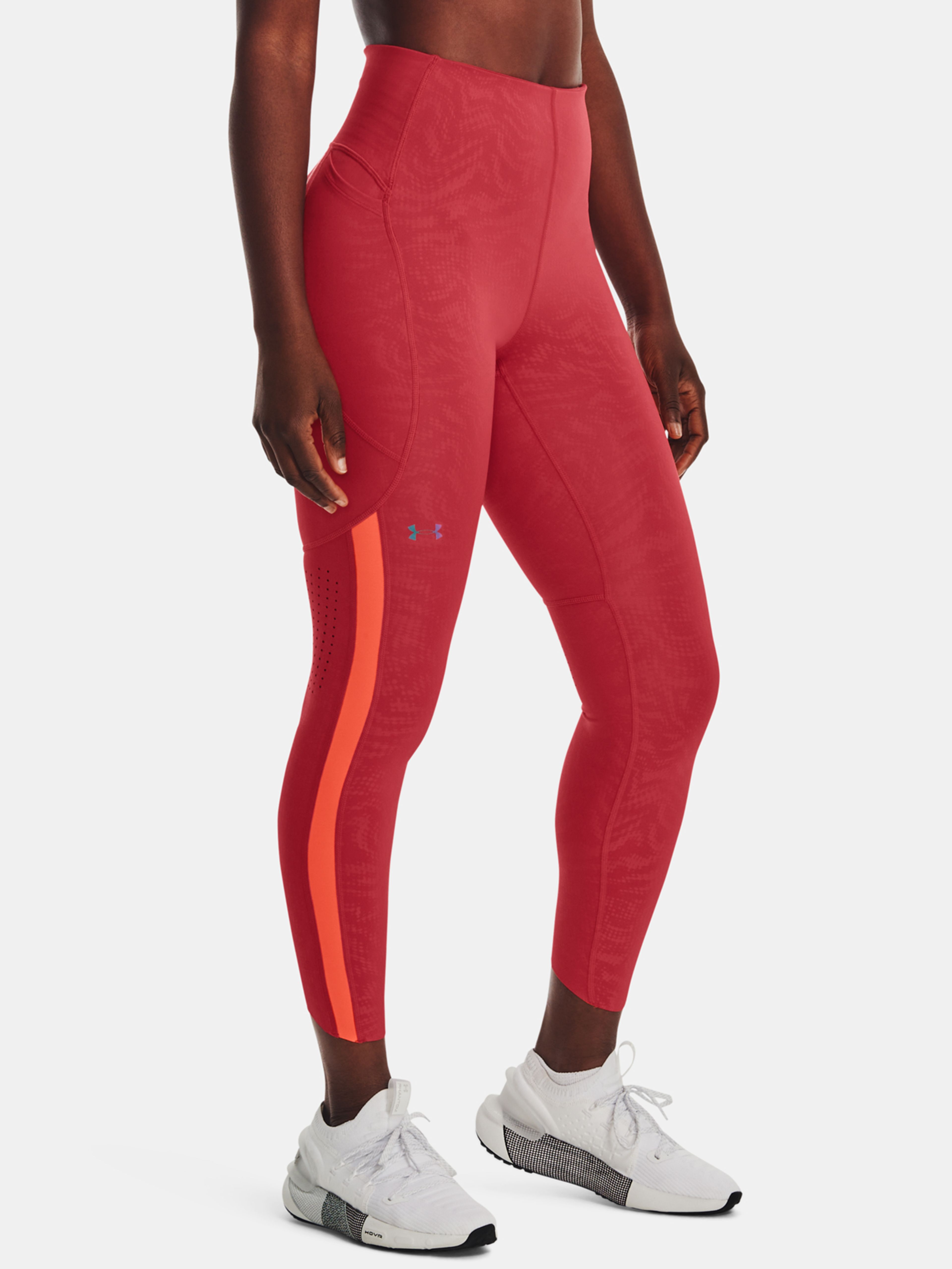 Ženske pajkice Under Armour UA Rush Legging Emboss Perf