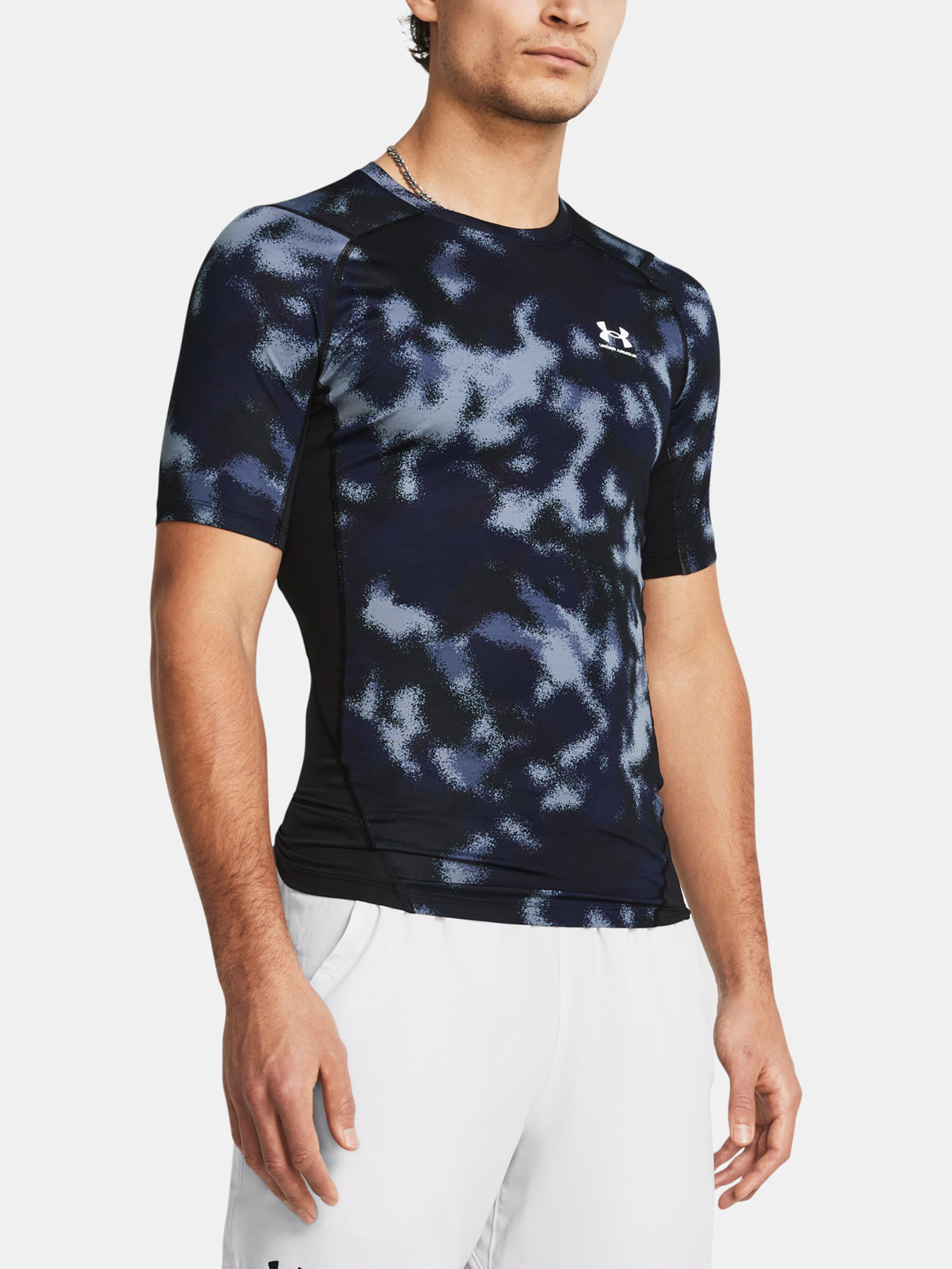 Pánske tričko Under Armour UA HG Armour Printed SS