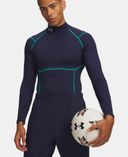 Meeste t-särk Under Armour UA CG Elite Comp Mock-Roheline - 003
