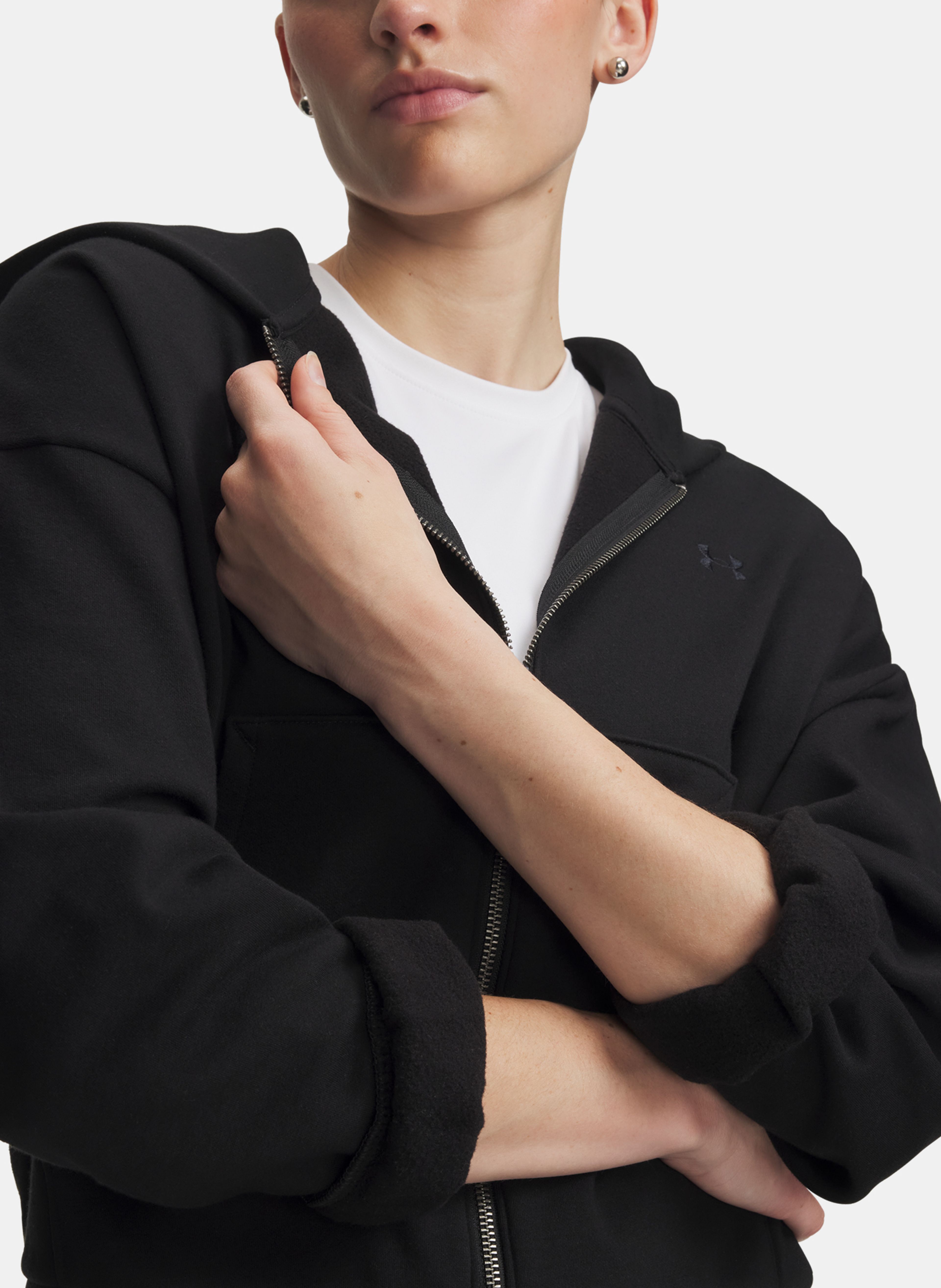 Dámska mikina Under Armour Icon Fleece FZ - 003