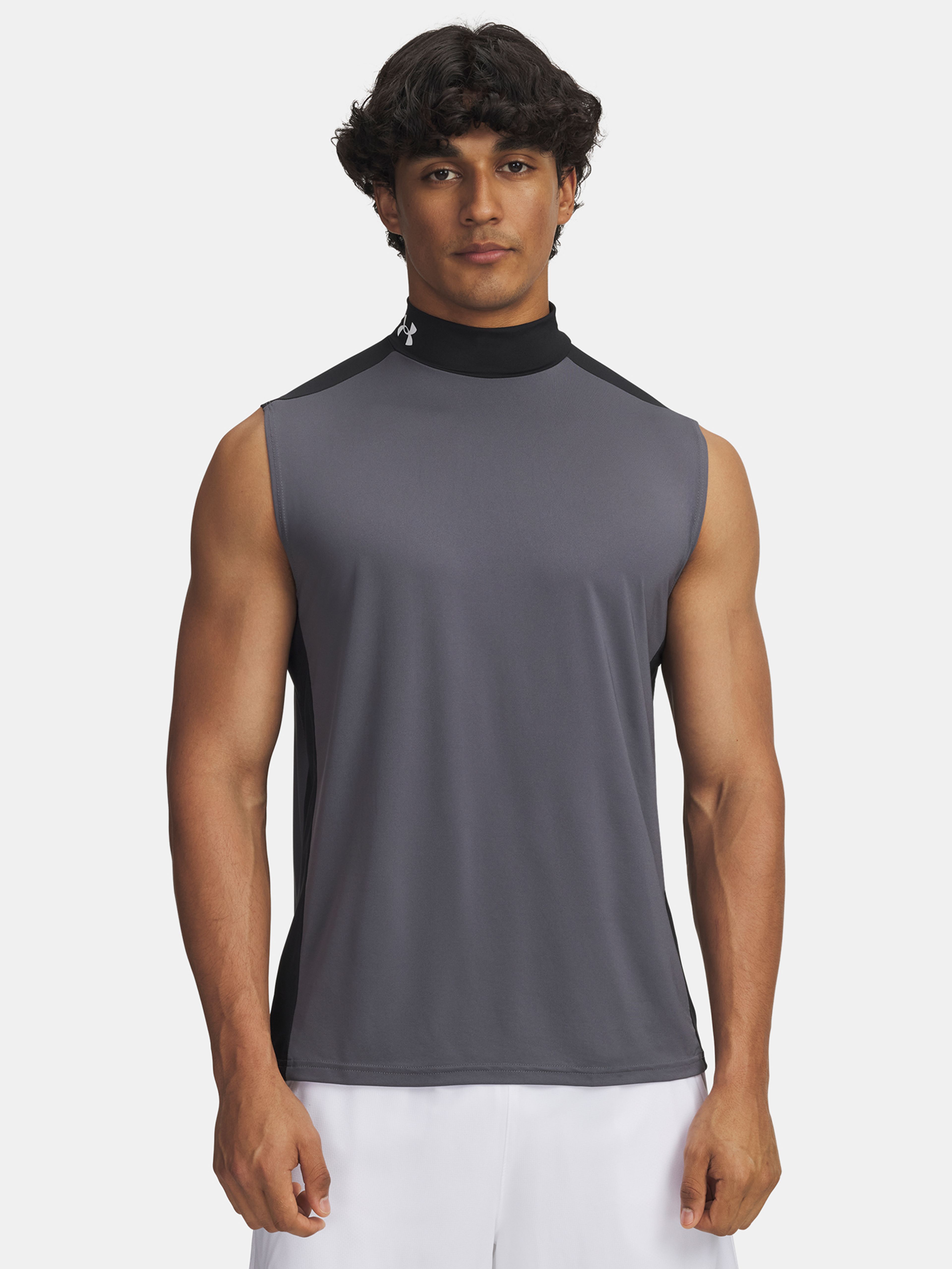 Pánske tielko Under Armour UA HG Wordmark SL-GRY