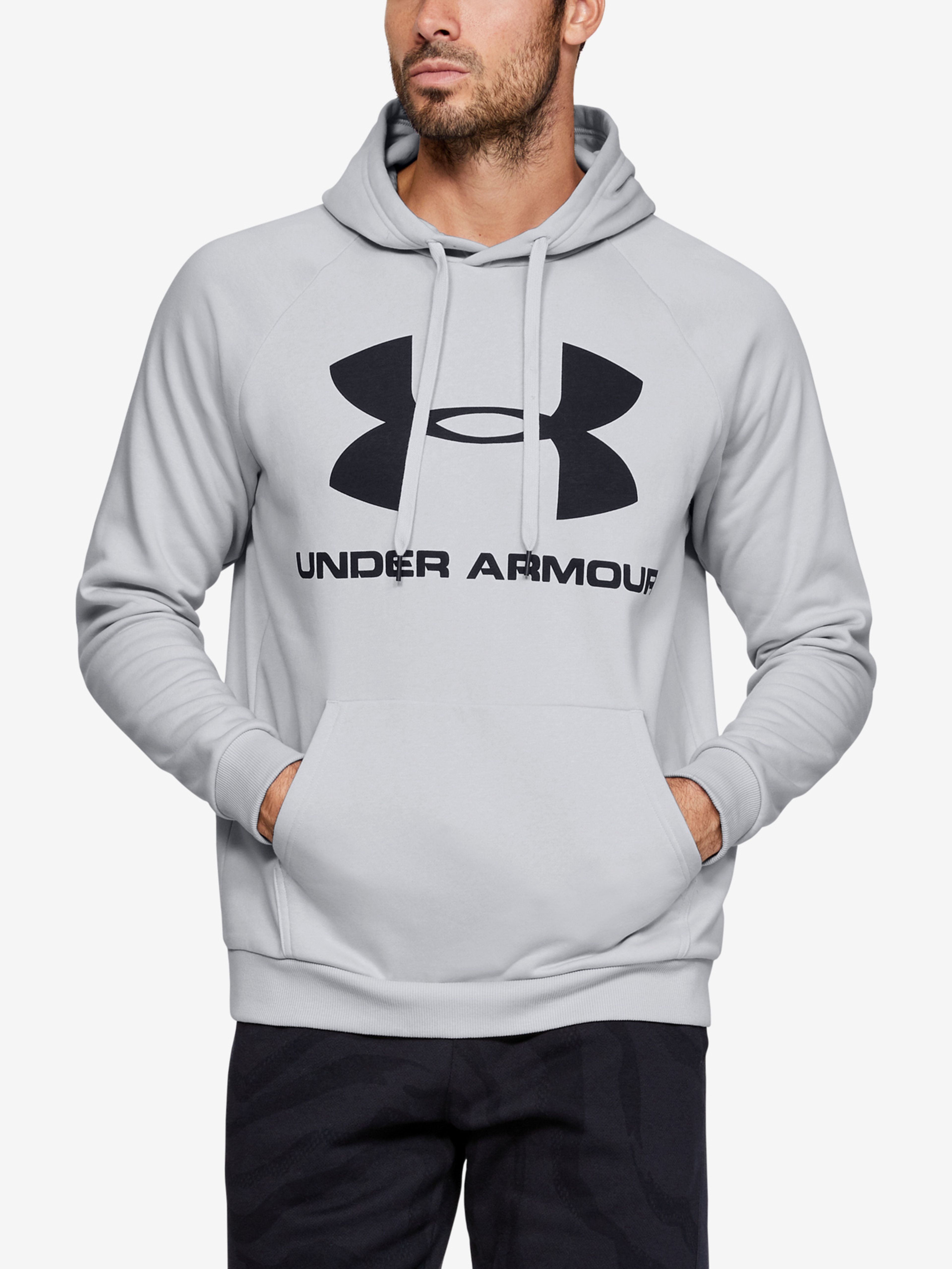 Meeste dressipluus Under Armour RIVAL FLEECE SPORTSTYLE LOGO HOODIE