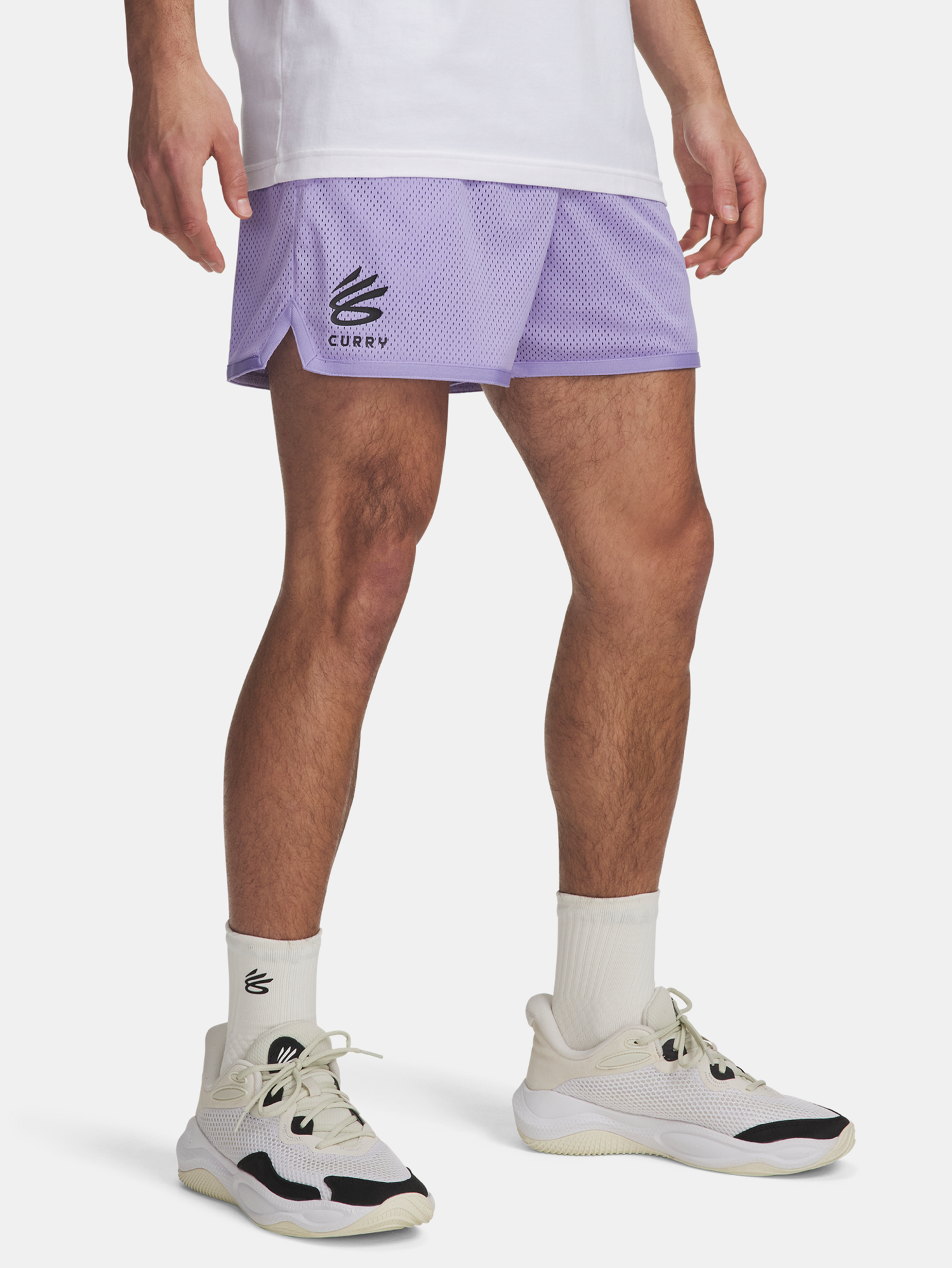 Moške kratke hlače Under Armour Curry Splash Short-PPL