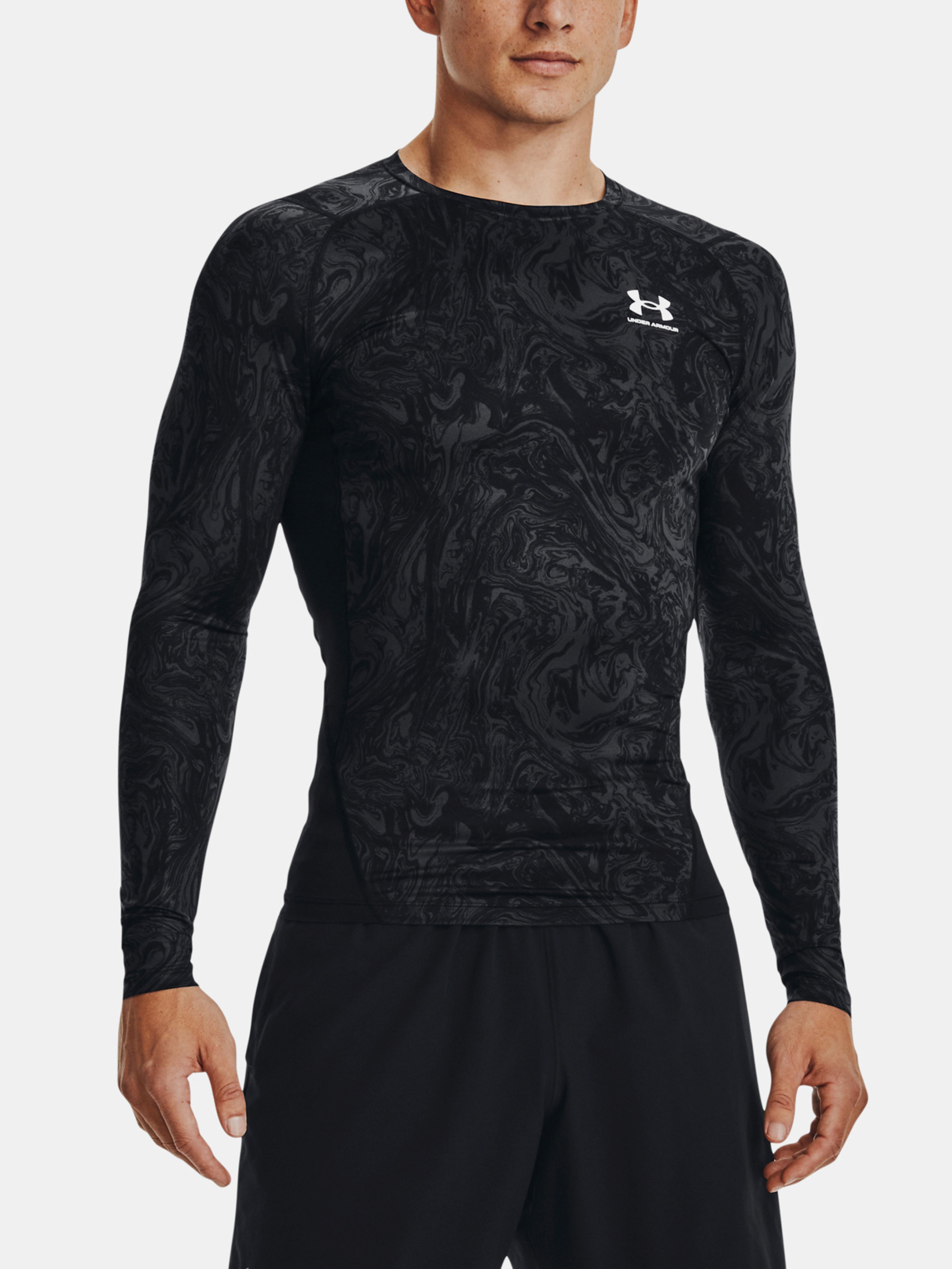 Vyriški marškinėliai Under Armour UA HG Armour Comp Print LS