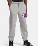 Berniukams  treningai Under Armour UA B RIVAL FLC GRAPHICS JGR-Pilka - 001