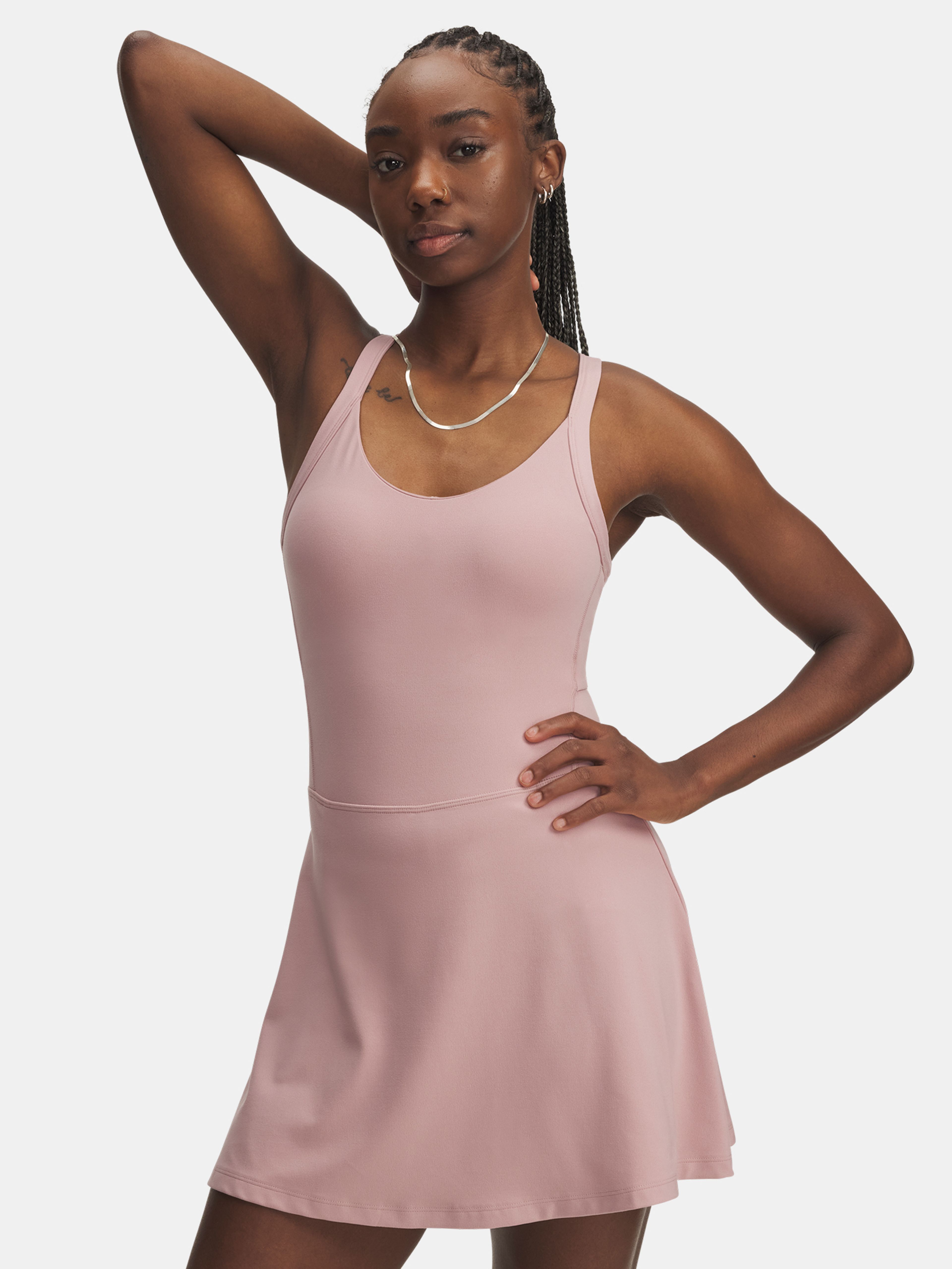 Dámske šaty Under Armour Meridian Dress-PNK