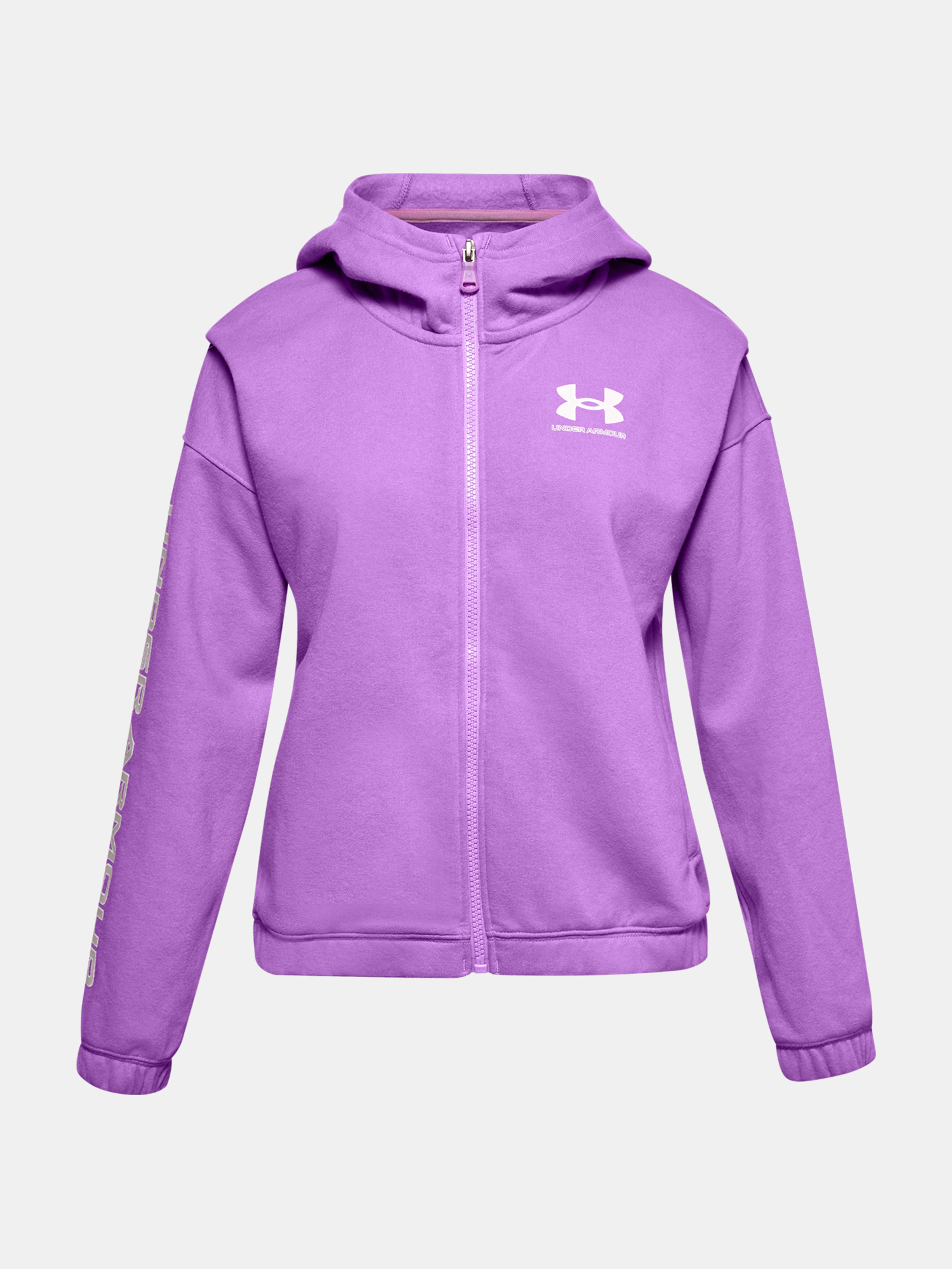 Dívčí mikina Under Armour Rival Fleece FZ Hoodie