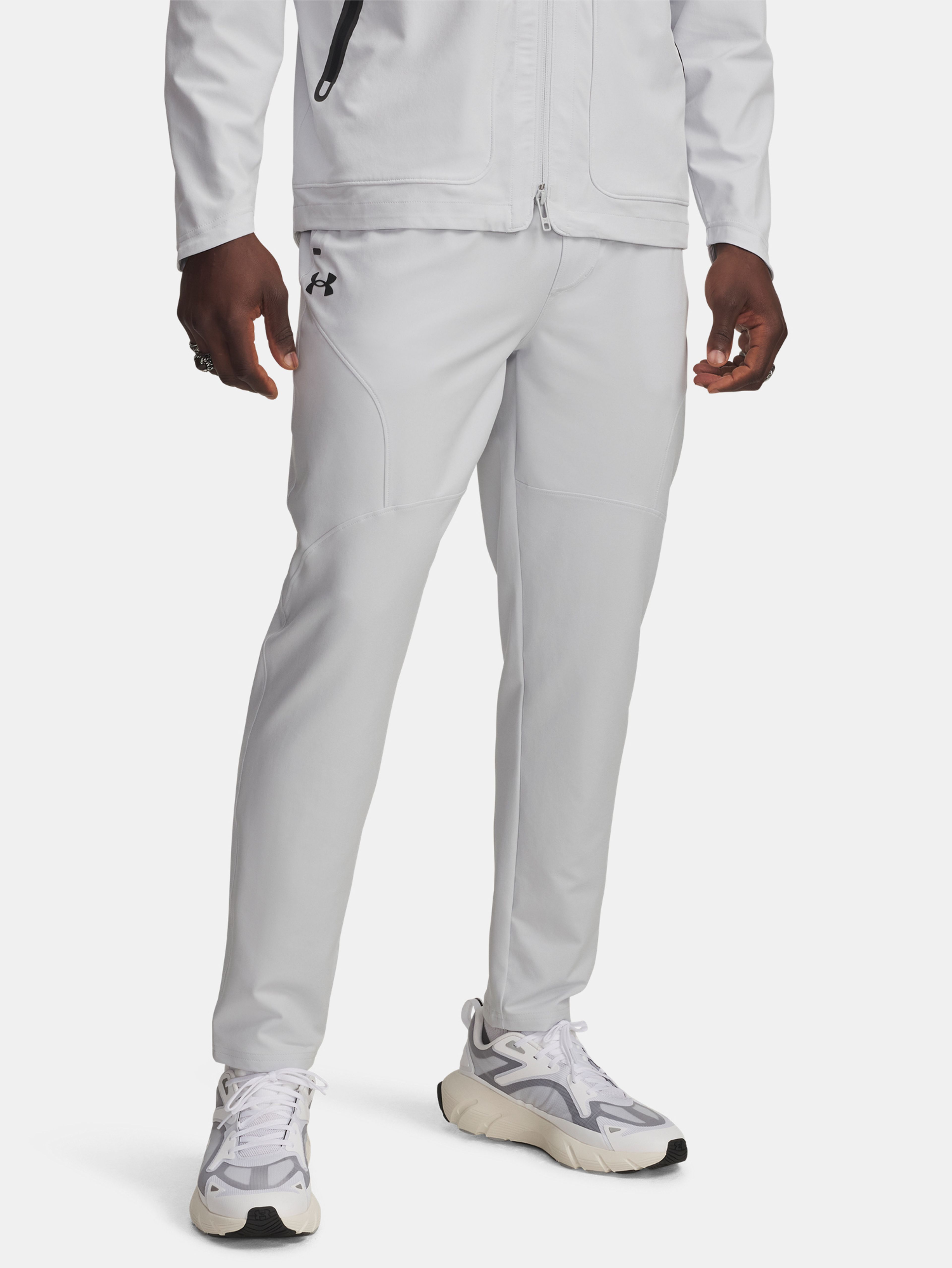 Férfi sportnadrág Under Armour UA Unstoppable Tapered Pants-GRY