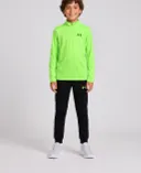 Zēnu komplekts Under Armour UA 1/4 ZIP TECH SET-Zila - 001
