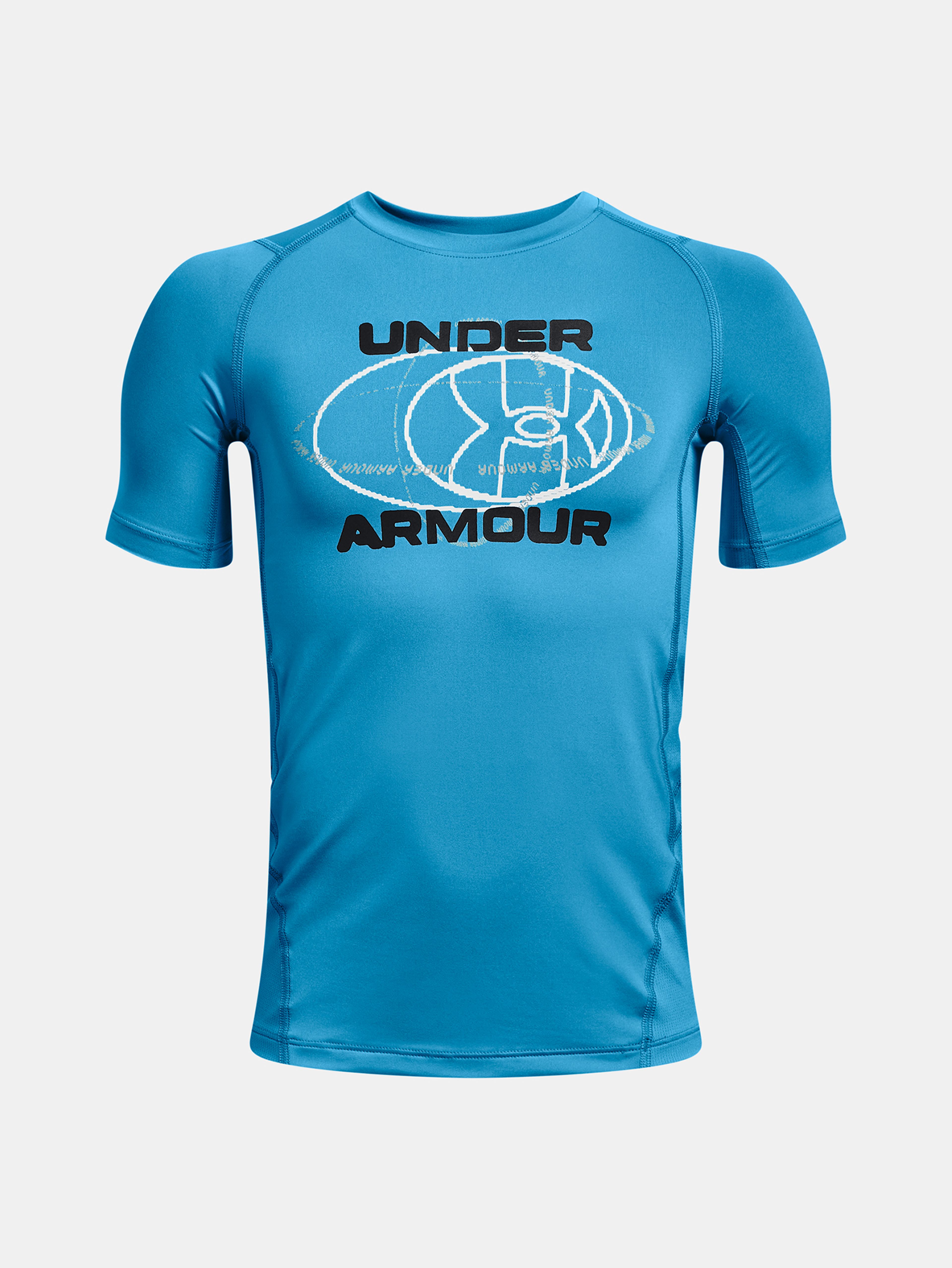 Majica Under Armour UA HG Armour Novelty SS-BLU