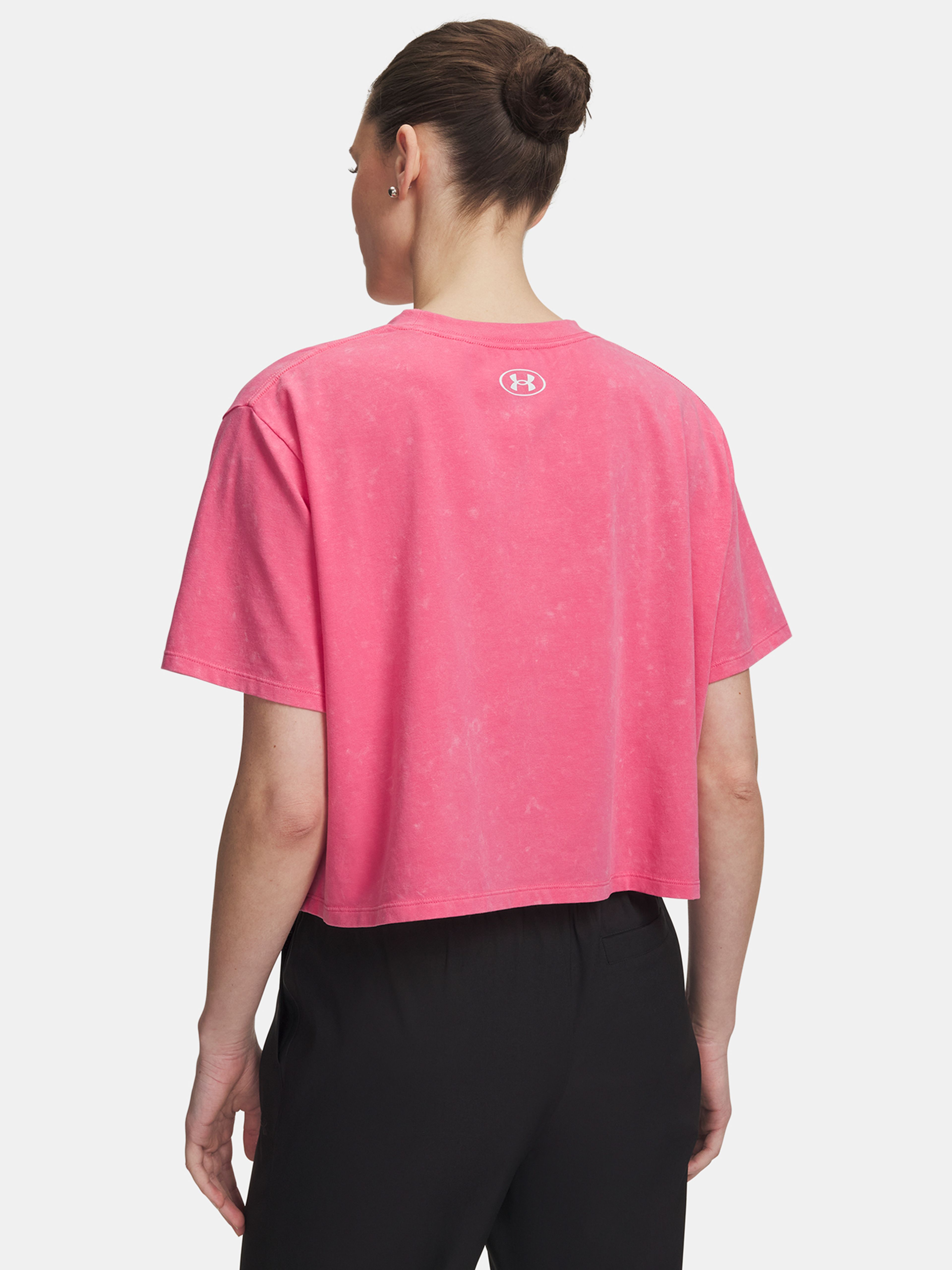 Női póló Under Armour UA Rival Boxy Tee Wash - 002