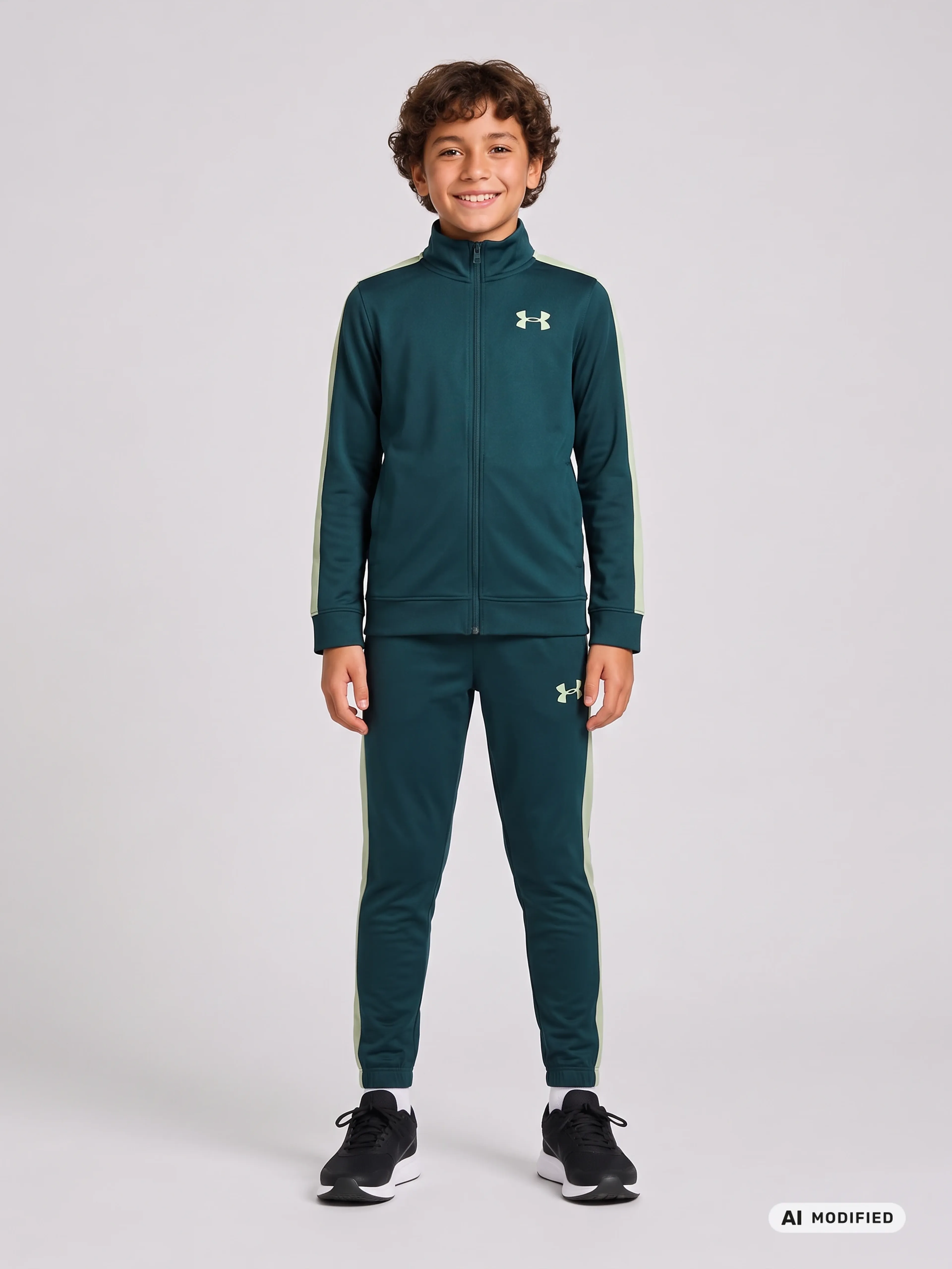 Chlapecká souprava Under Armour UA Rival Knit Track Suit - 001