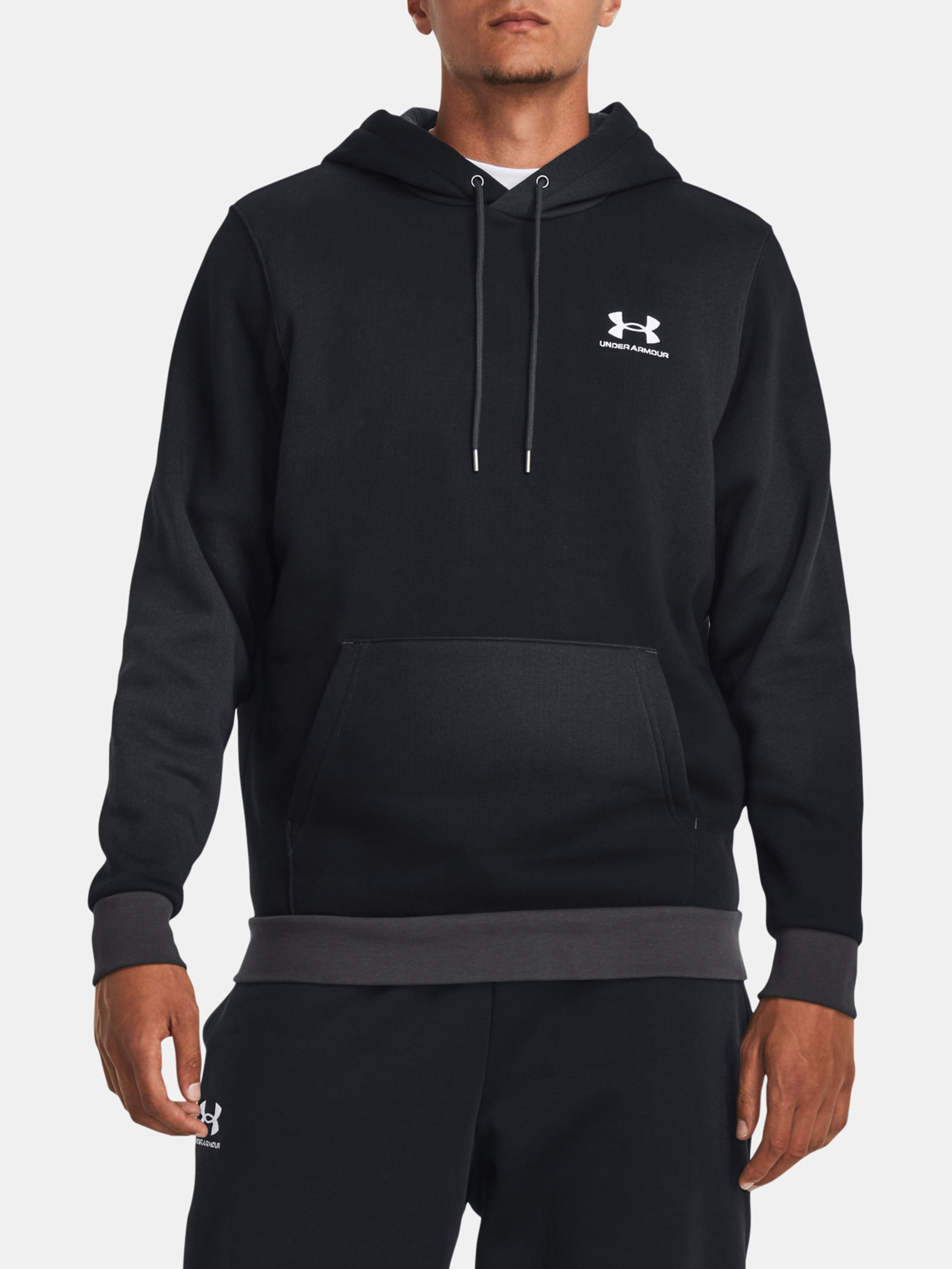 Férfi felső Under Armour UA Essential Flc Novelty HD