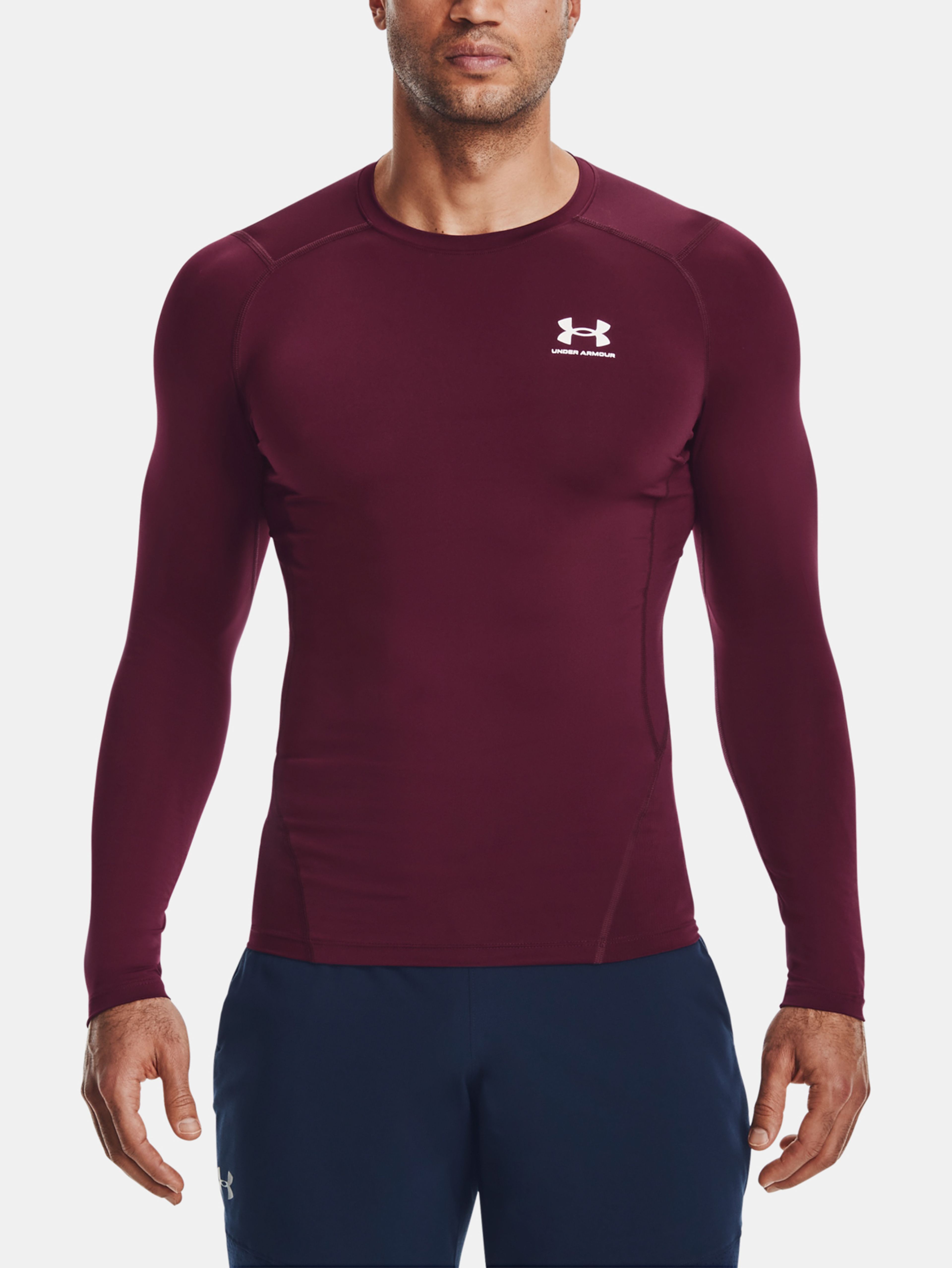 Férfi póló Under Armour UA HG Armour Comp LS