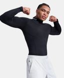 Meeste t-särk Under Armour UA CG Elite Comp Mock-Roheline - 001