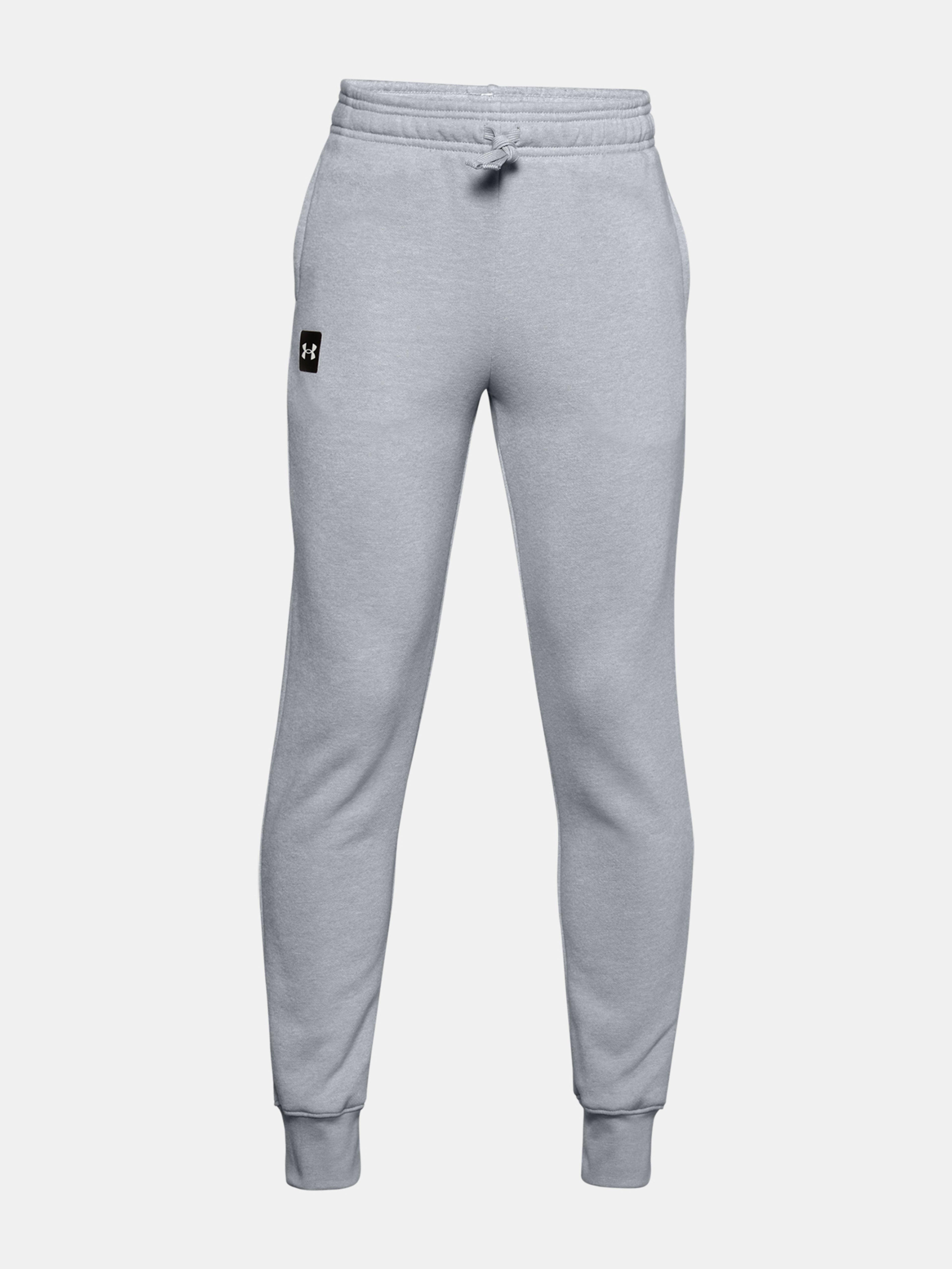 Deške spodnji del trenirke Under Armour UA RIVAL FLEECE JOGGERS-GRY