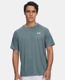 Férfi póló Under Armour UA Tech Textured SS-Kék - 004