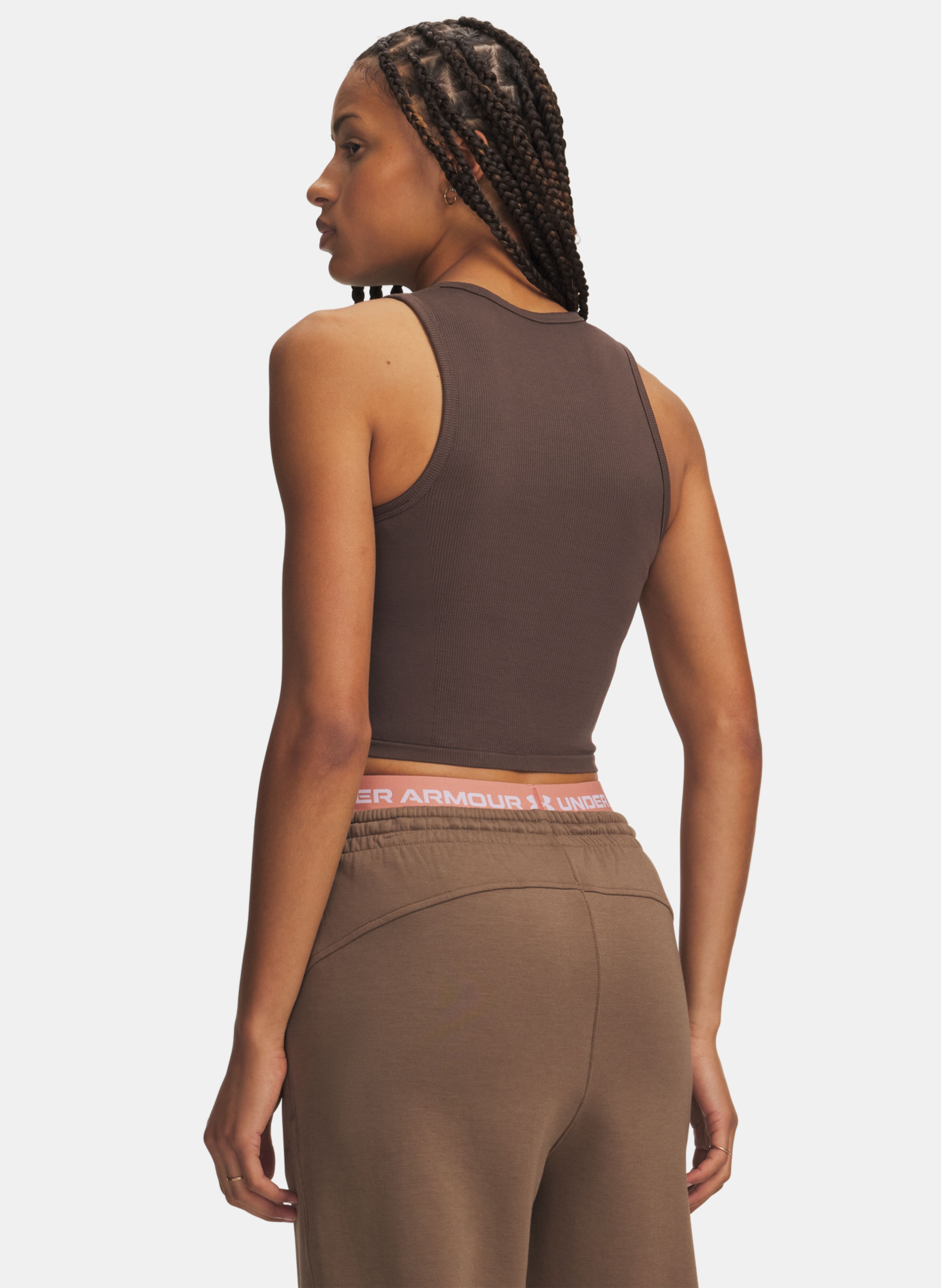Ženska majica brez rokavov Under Armour Seamless Cotton Hand Tank - 002
