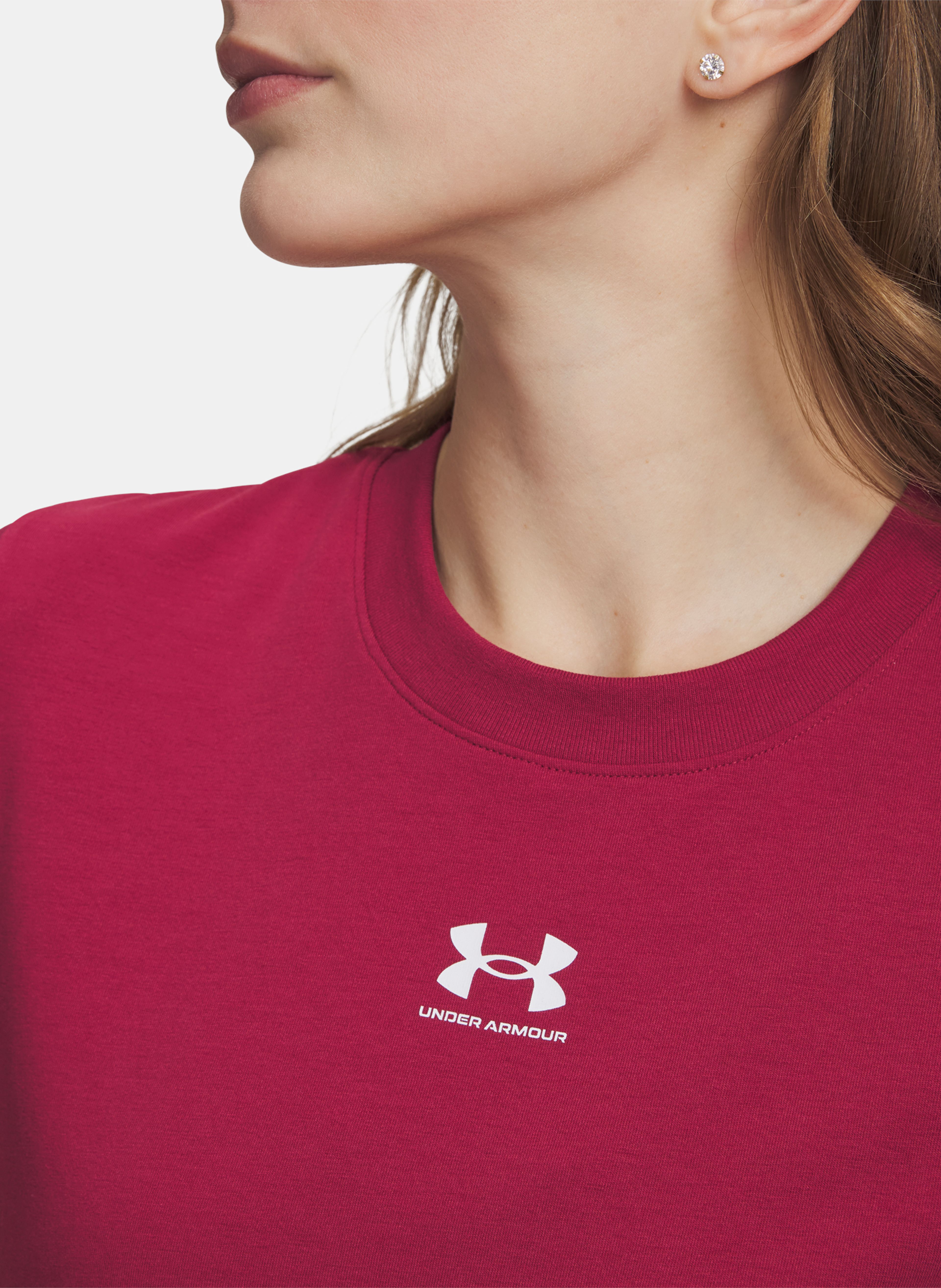 Sieviešu t-krekls Under Armour UA Rival Core SS - 003