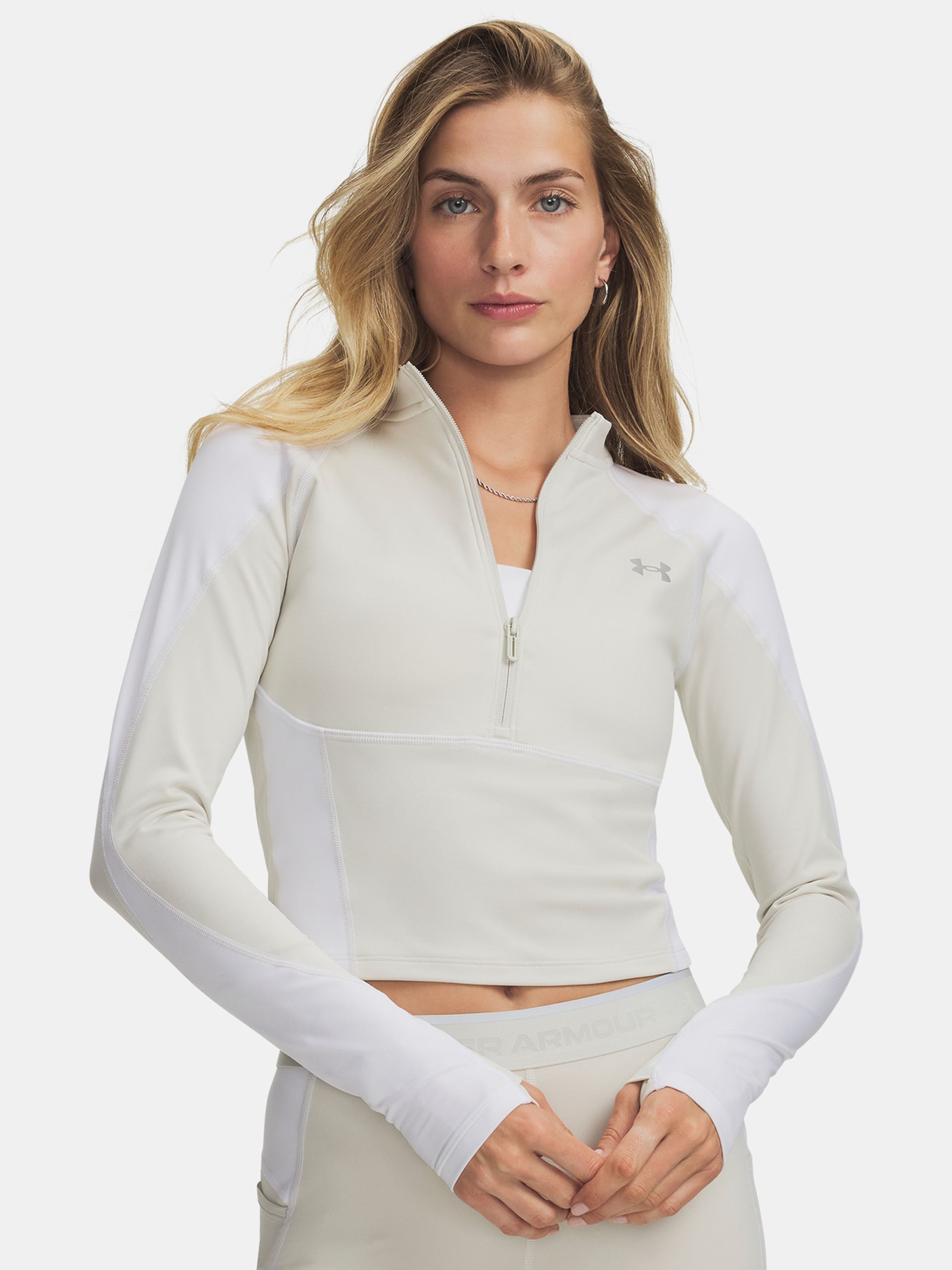 Sieviešu t-krekls Under Armour ColdGear Elite 1/2 Zip - 001