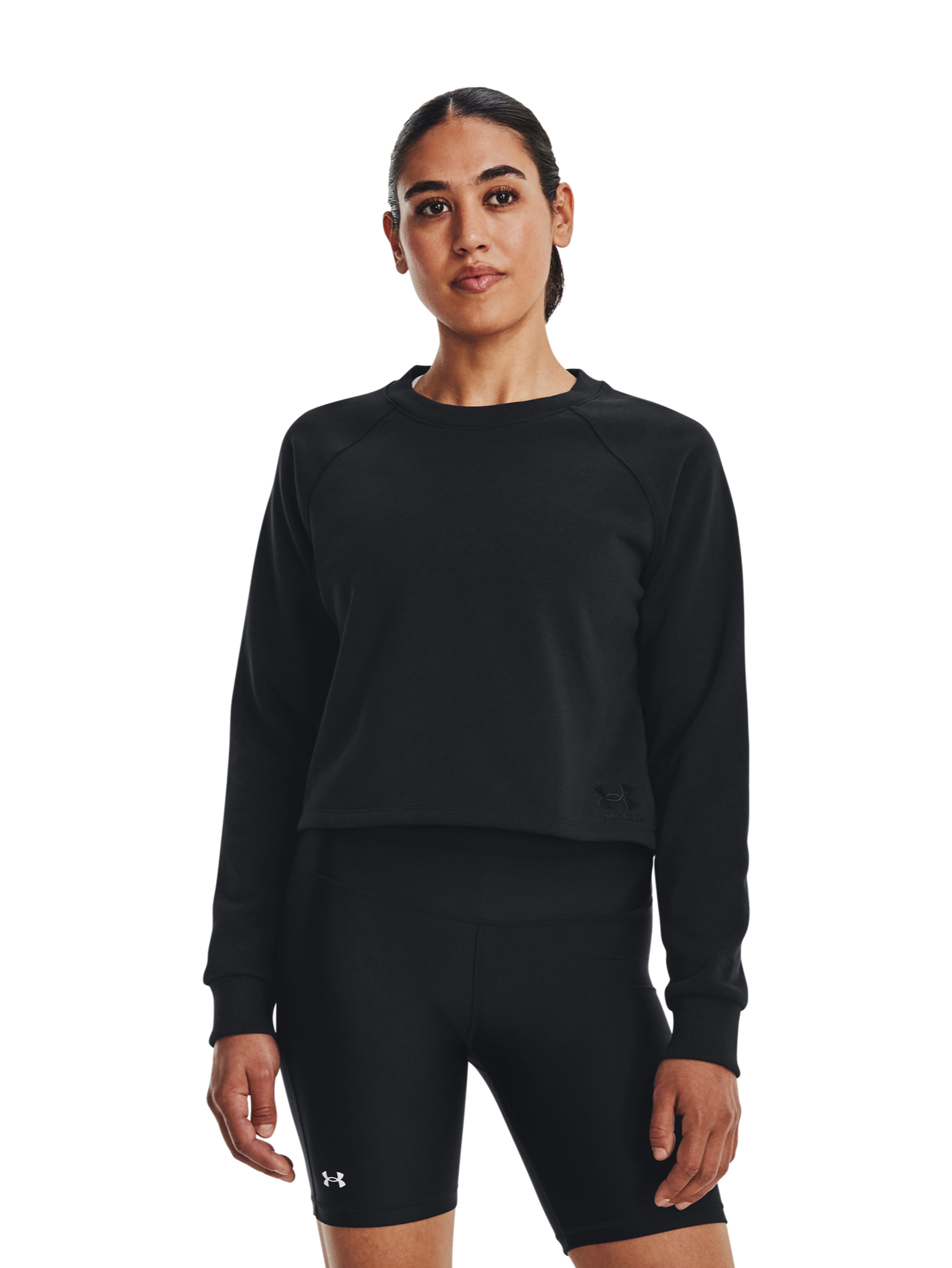 Dámská mikina Under Armour UA Crop Terry LS BTG