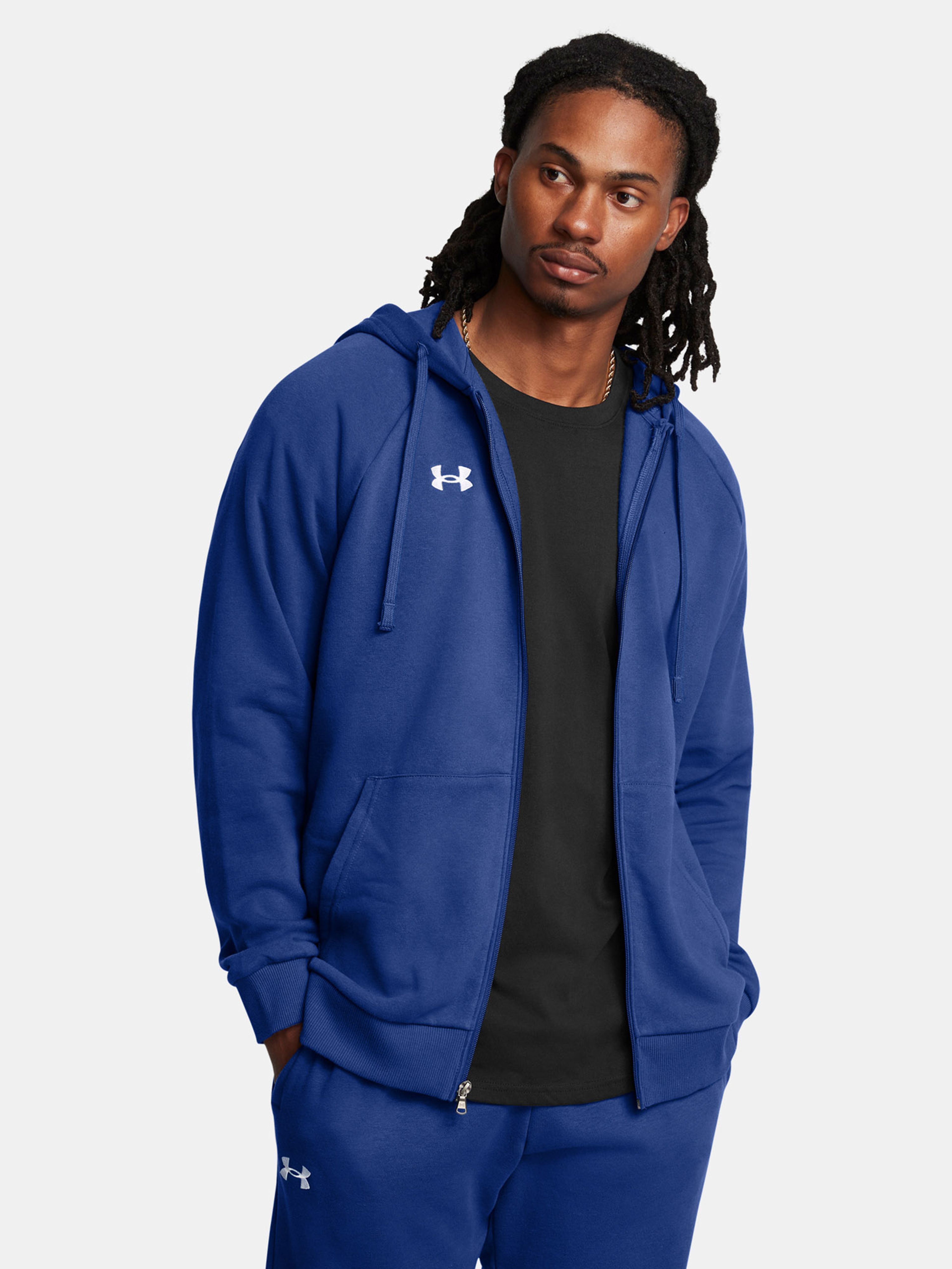 Moški pulover Under Armour UA Rival Fleece FZ Hoodie