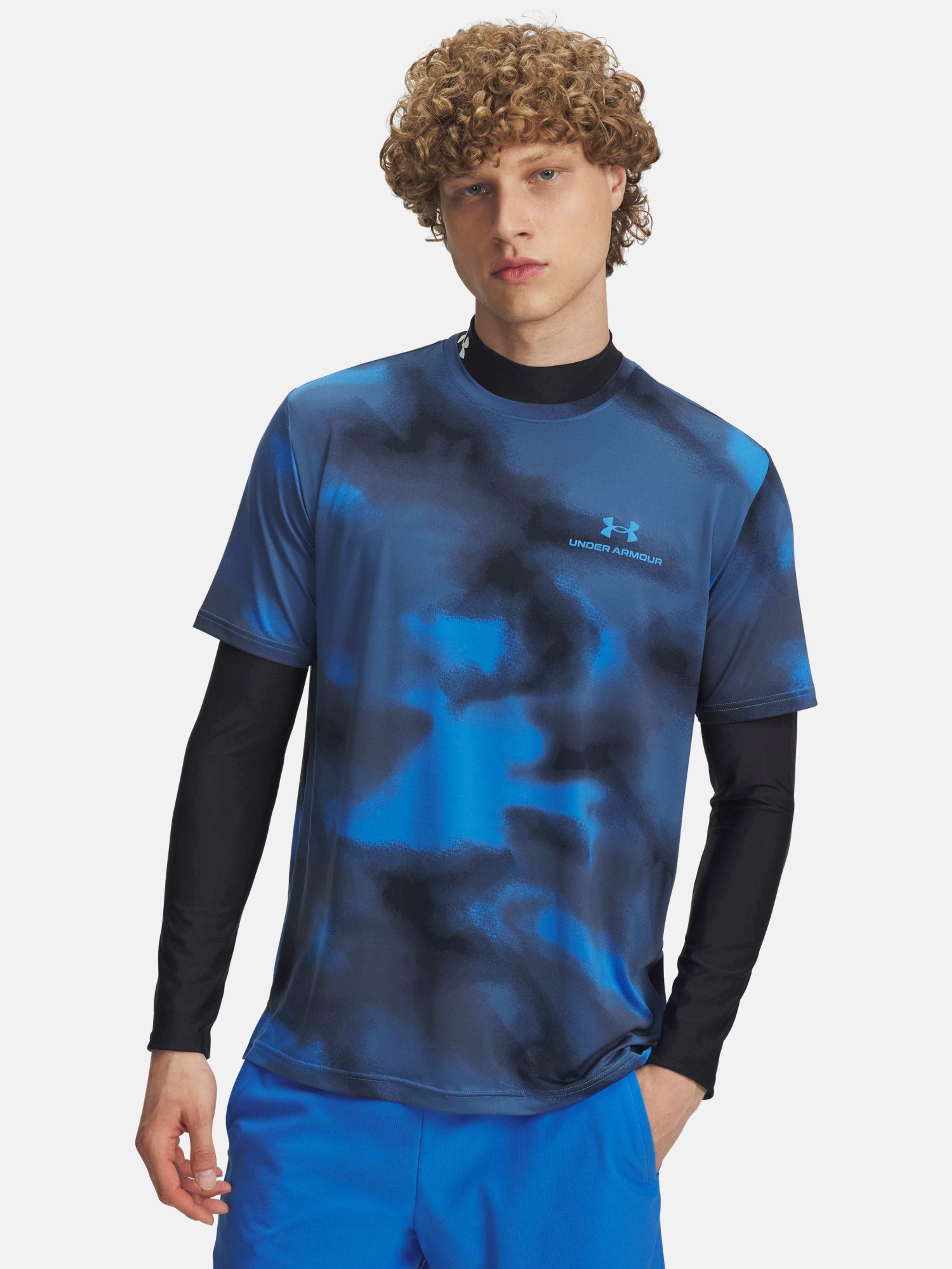 Férfi póló Under Armour Vanish Energy Printed SS-BLU